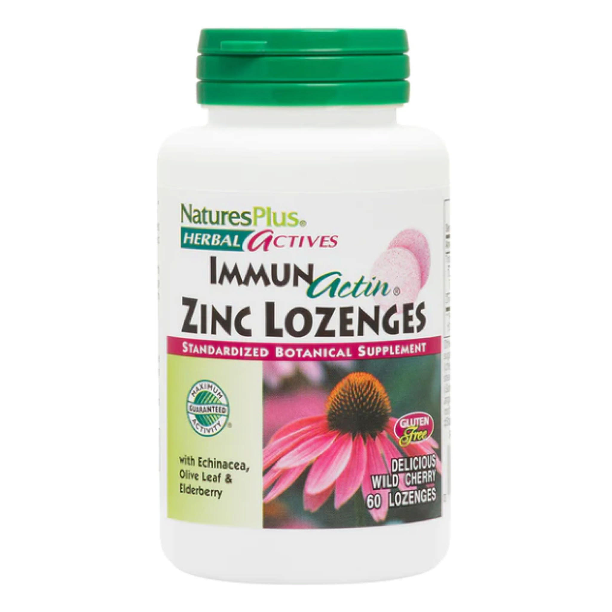 Natures Plus - Zinc Lozenges Immunactin