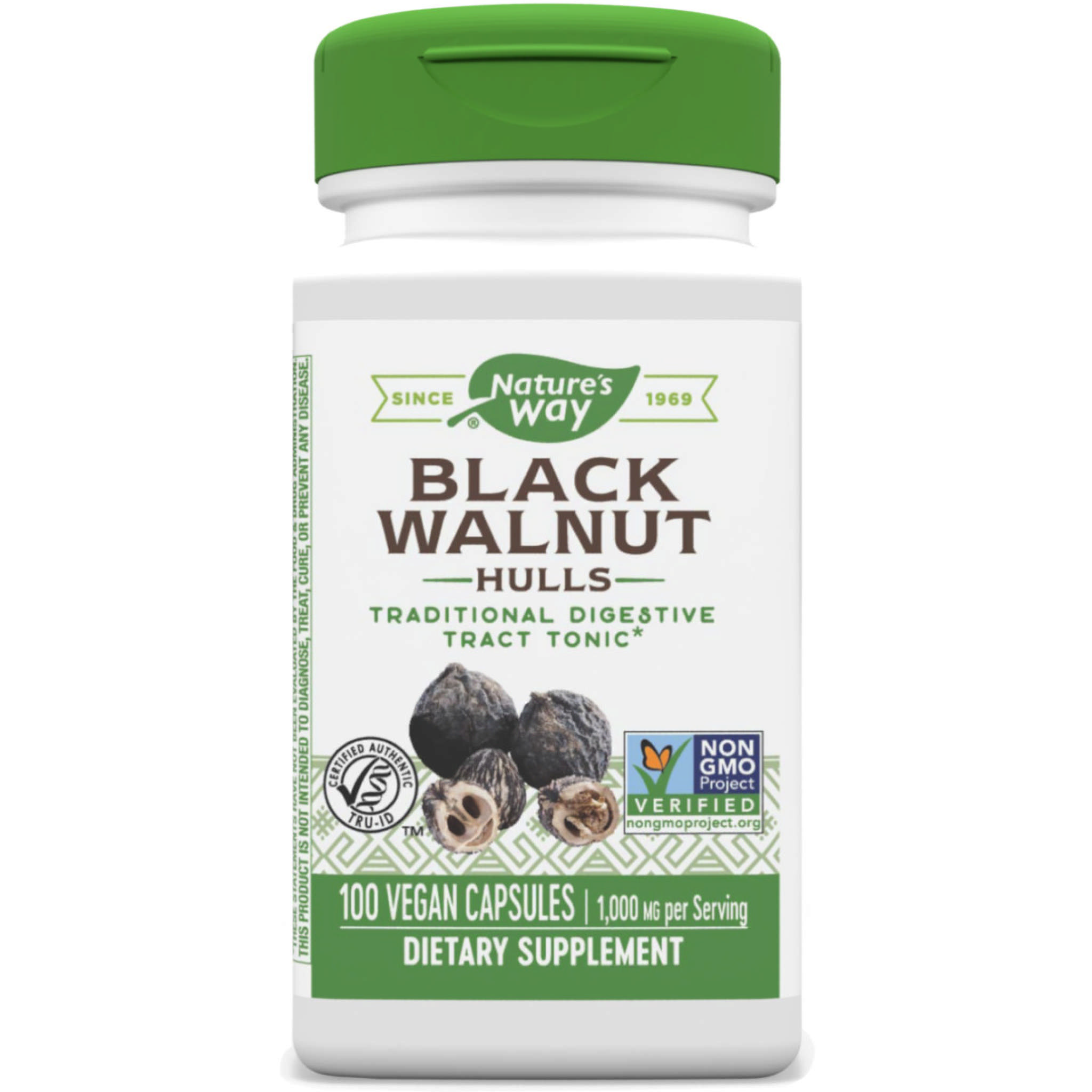 Natures Way - Black Walnut Hulls 500 mg