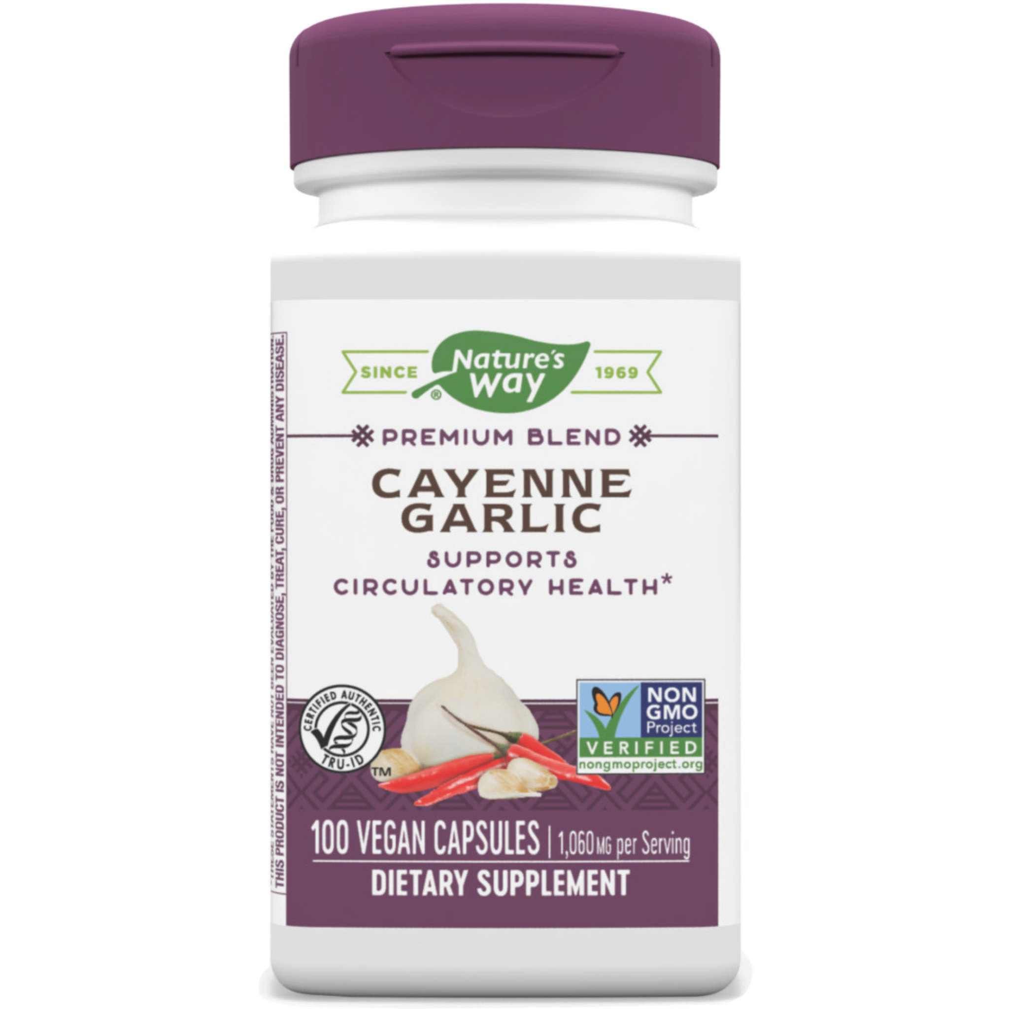 Natures Way - XXXCAYENNE GARLIC