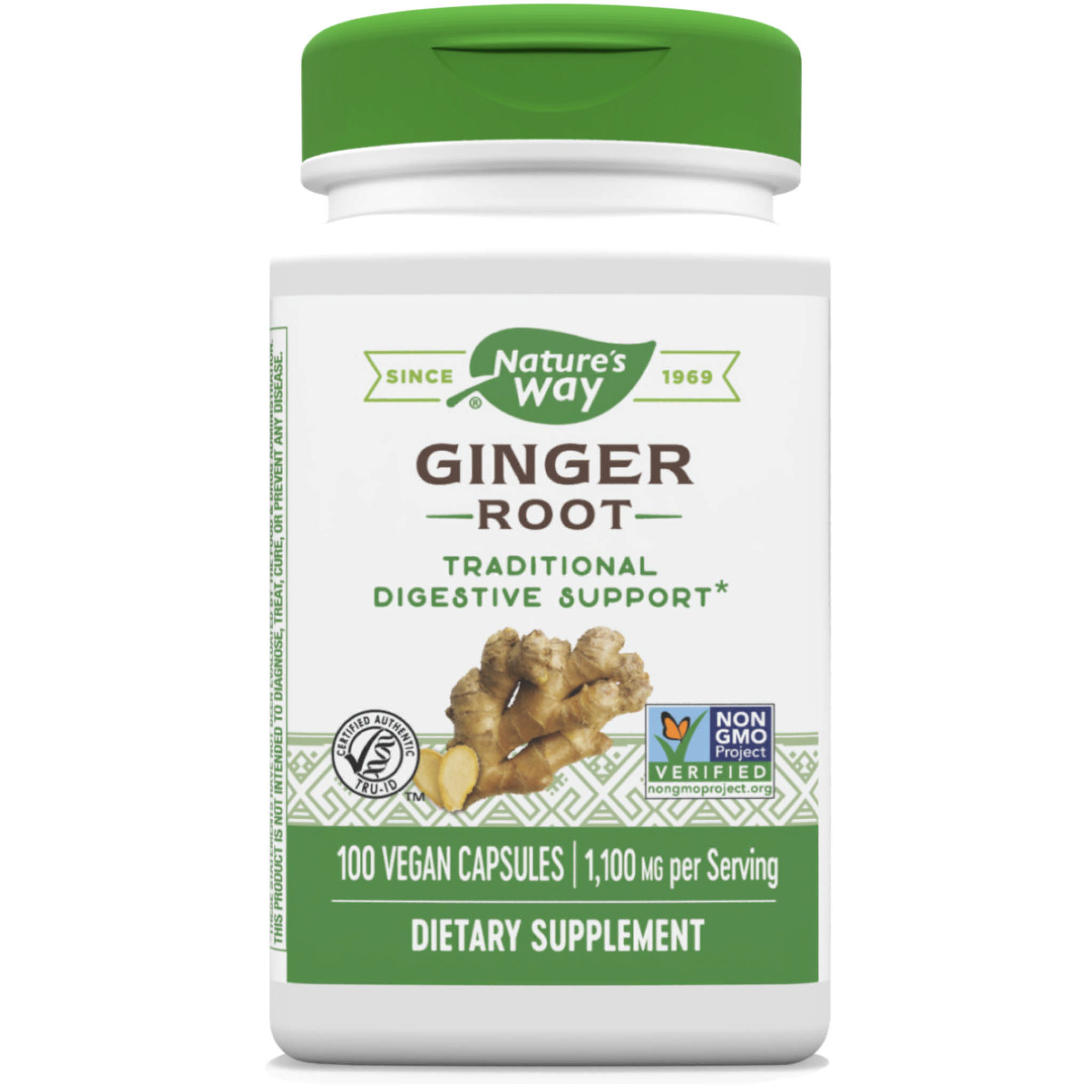 Natures Way - Ginger Root 550 mg