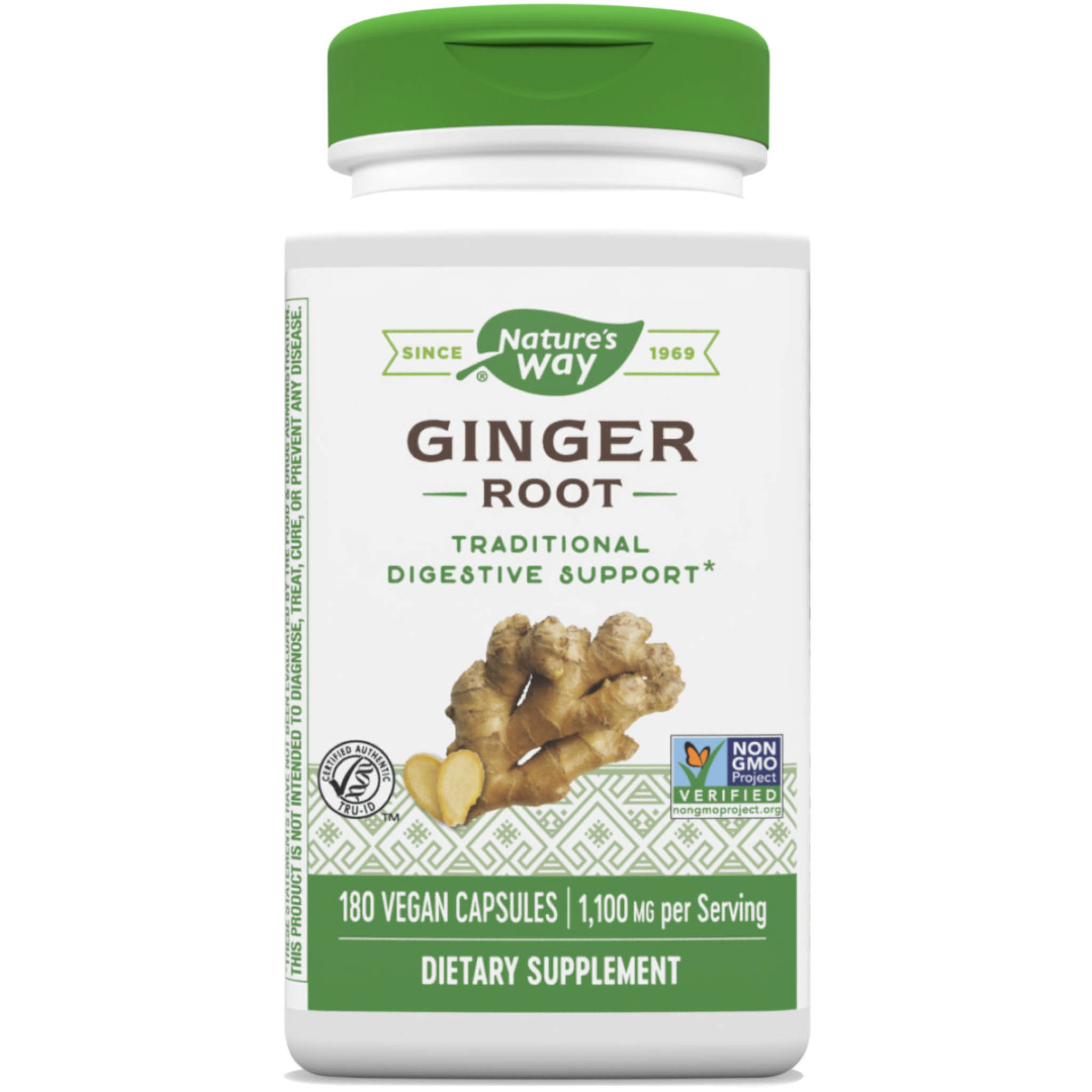 Natures Way - Ginger Root 550 mg