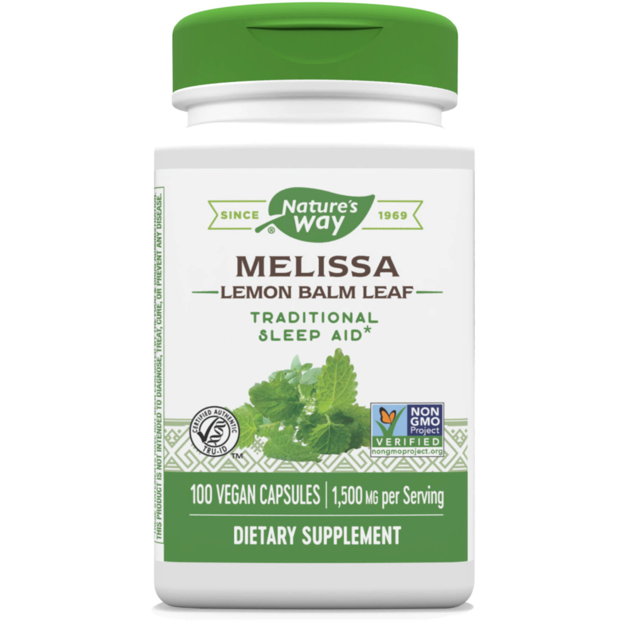 Natures Way - Melissa Lemon Balm cap