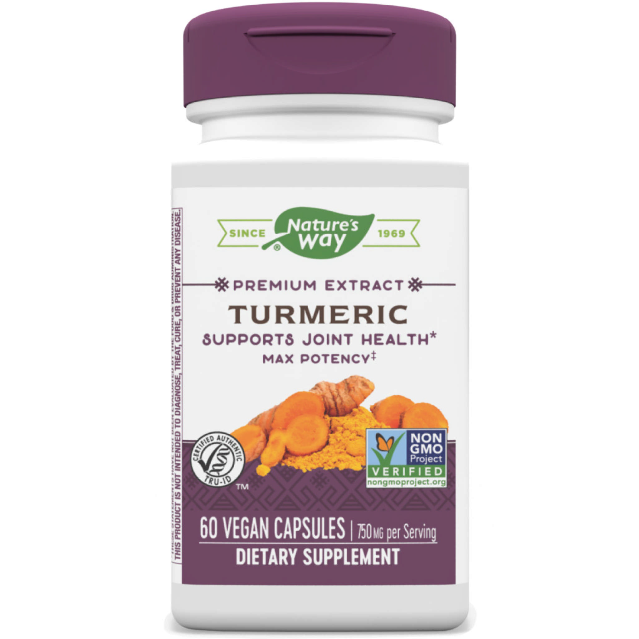 Natures Way - Turmeric Ext 750 mg