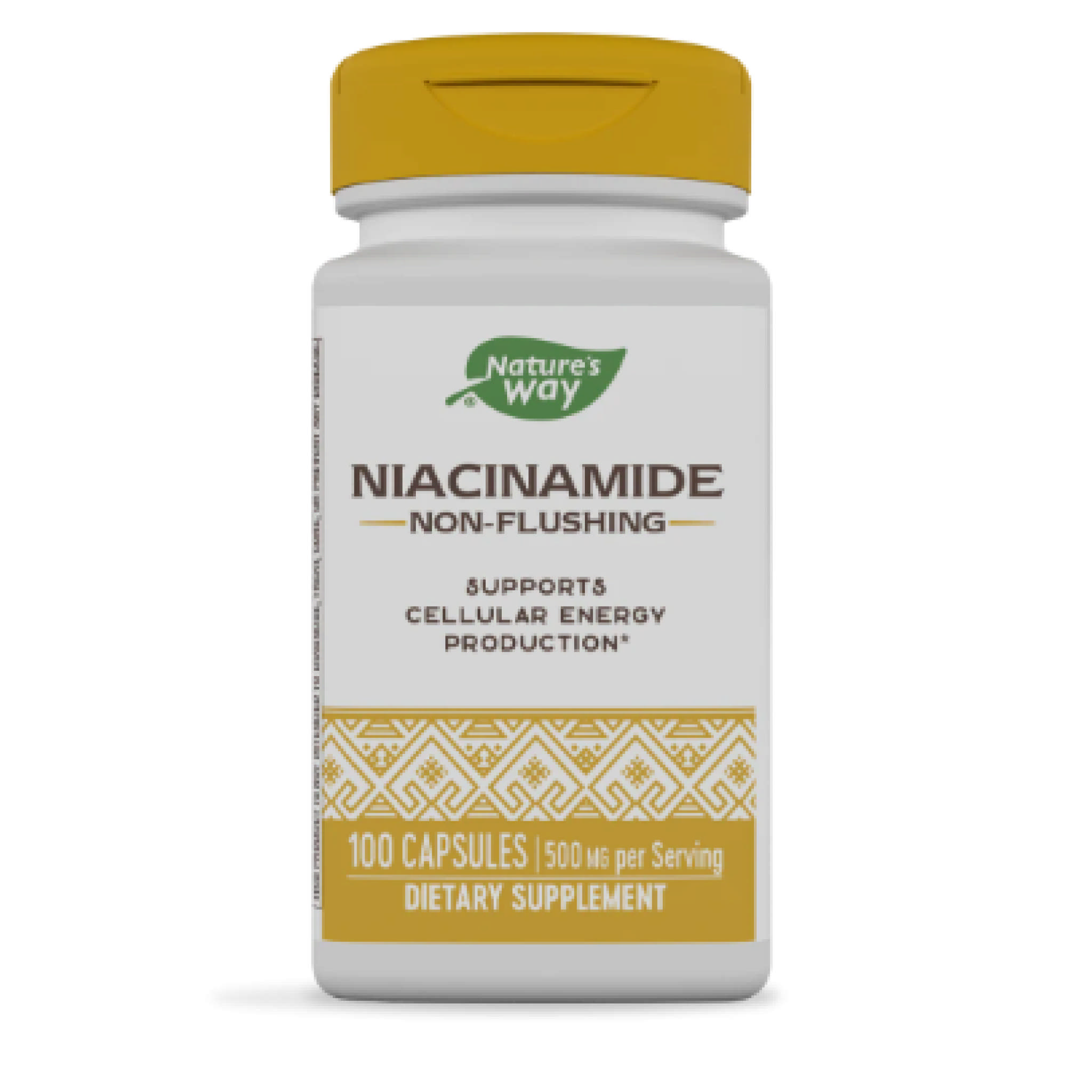 Natures Way Vitamin - Niacinamide 500 No Fls