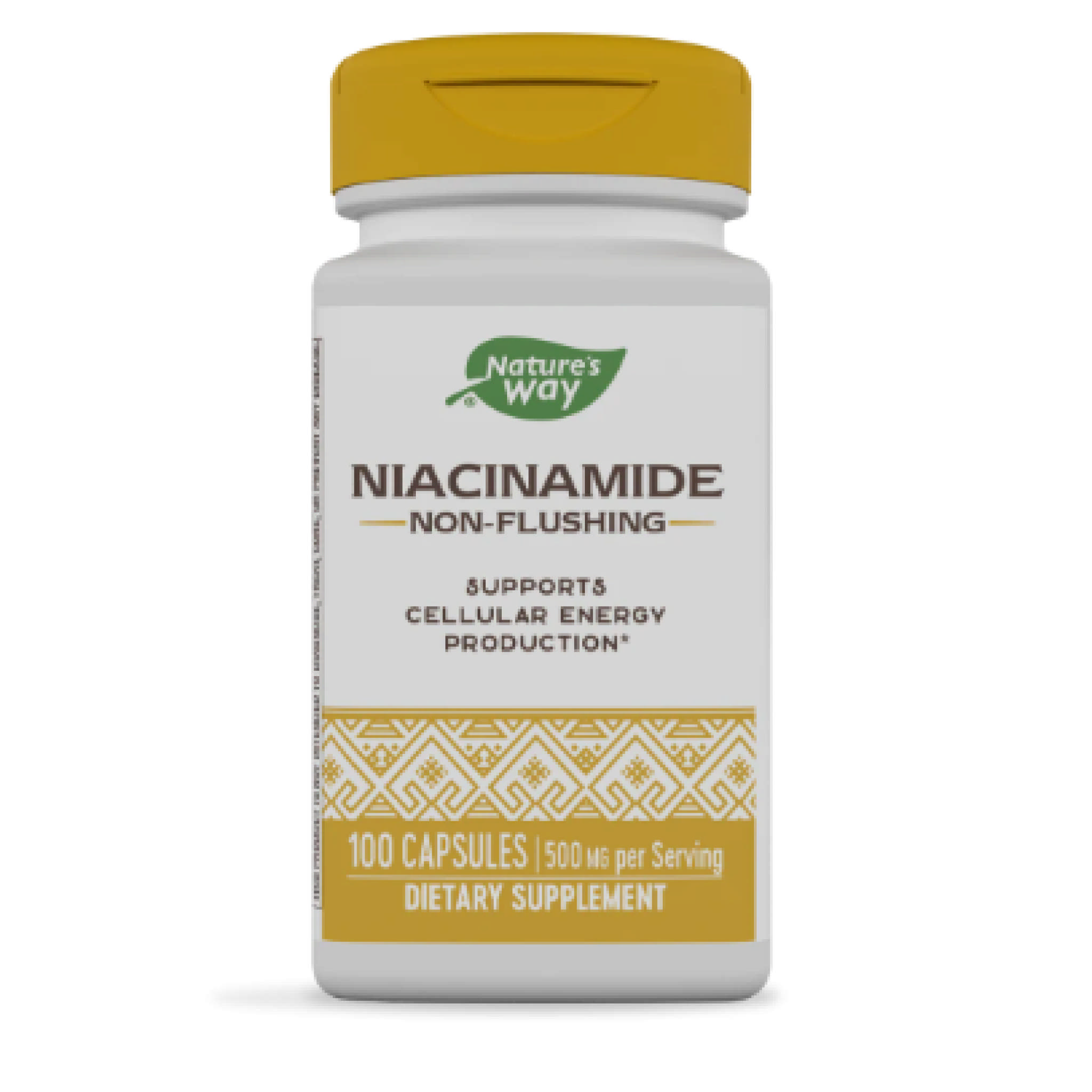 Natures Way Vitamin - Niacinamide 500 No Fls