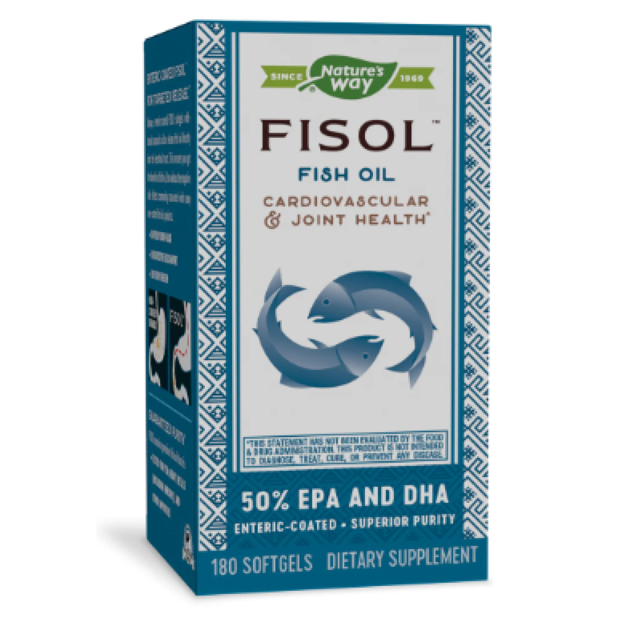 Natures Way Vitamin - Fisol Fish Oil Enteric Coated
