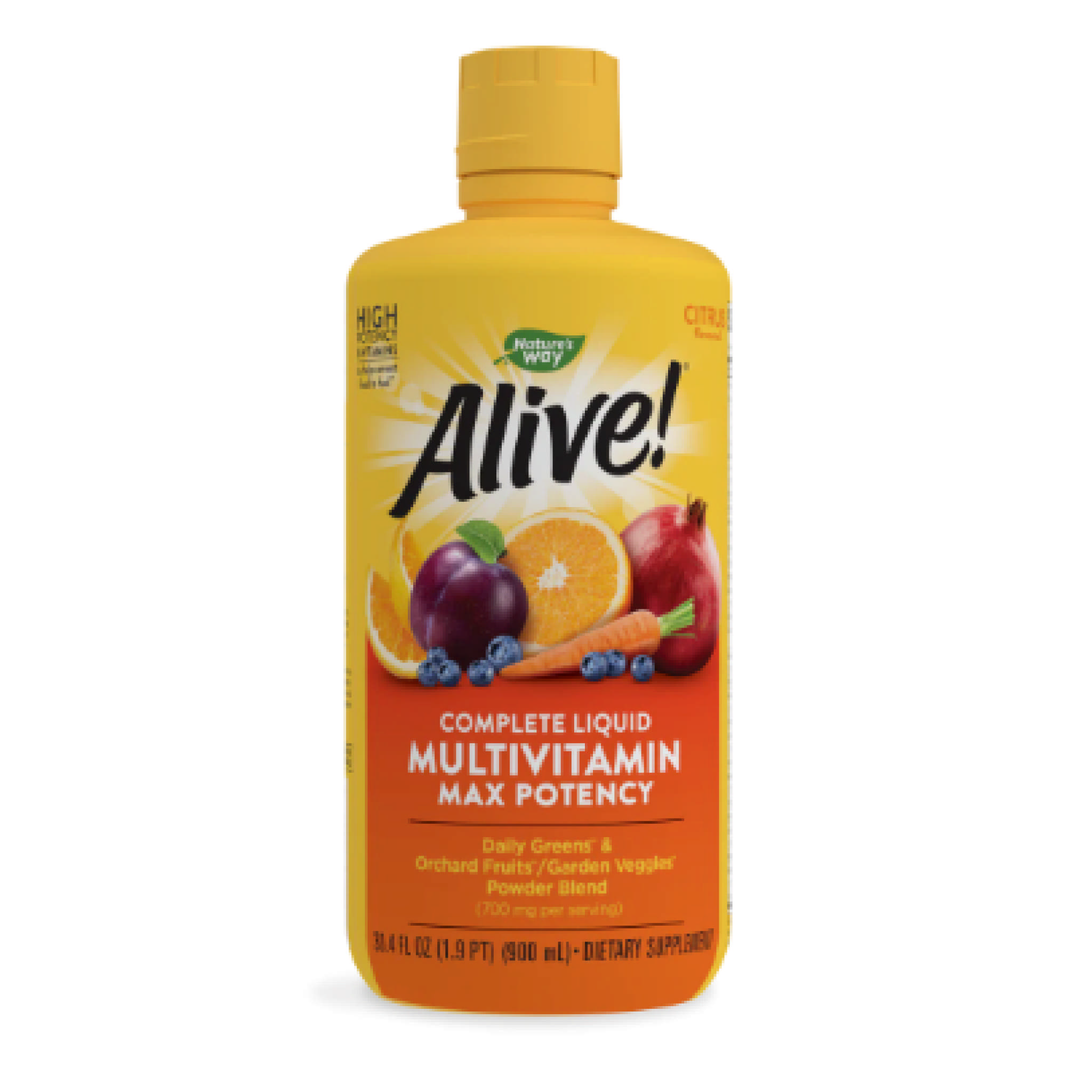 Natures Way Vitamin - Alive Multi liq Citrus