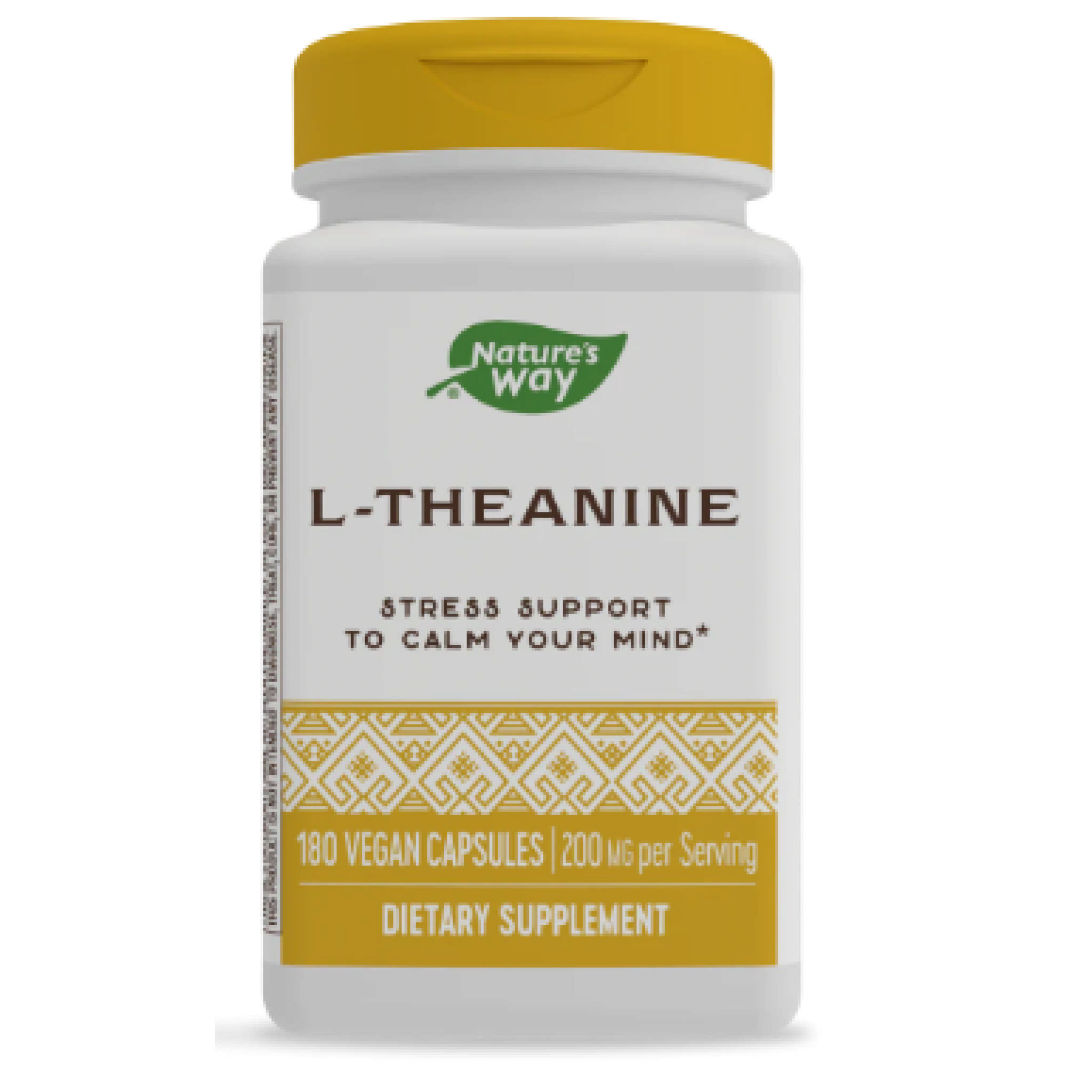 Natures Way Vitamin - Theanine 100 mg cap