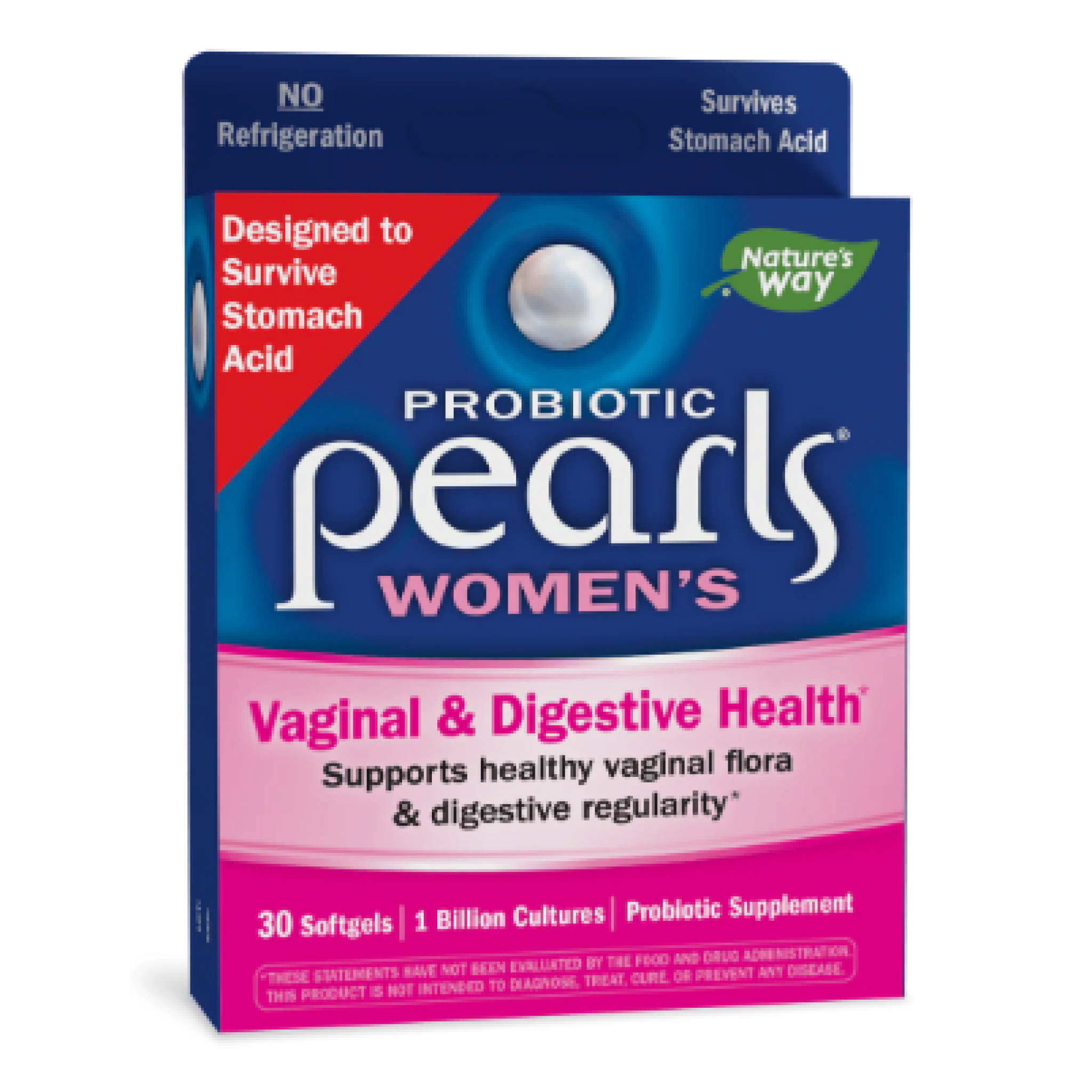 Natures Way Vitamin - Womens Probiotic Pearls