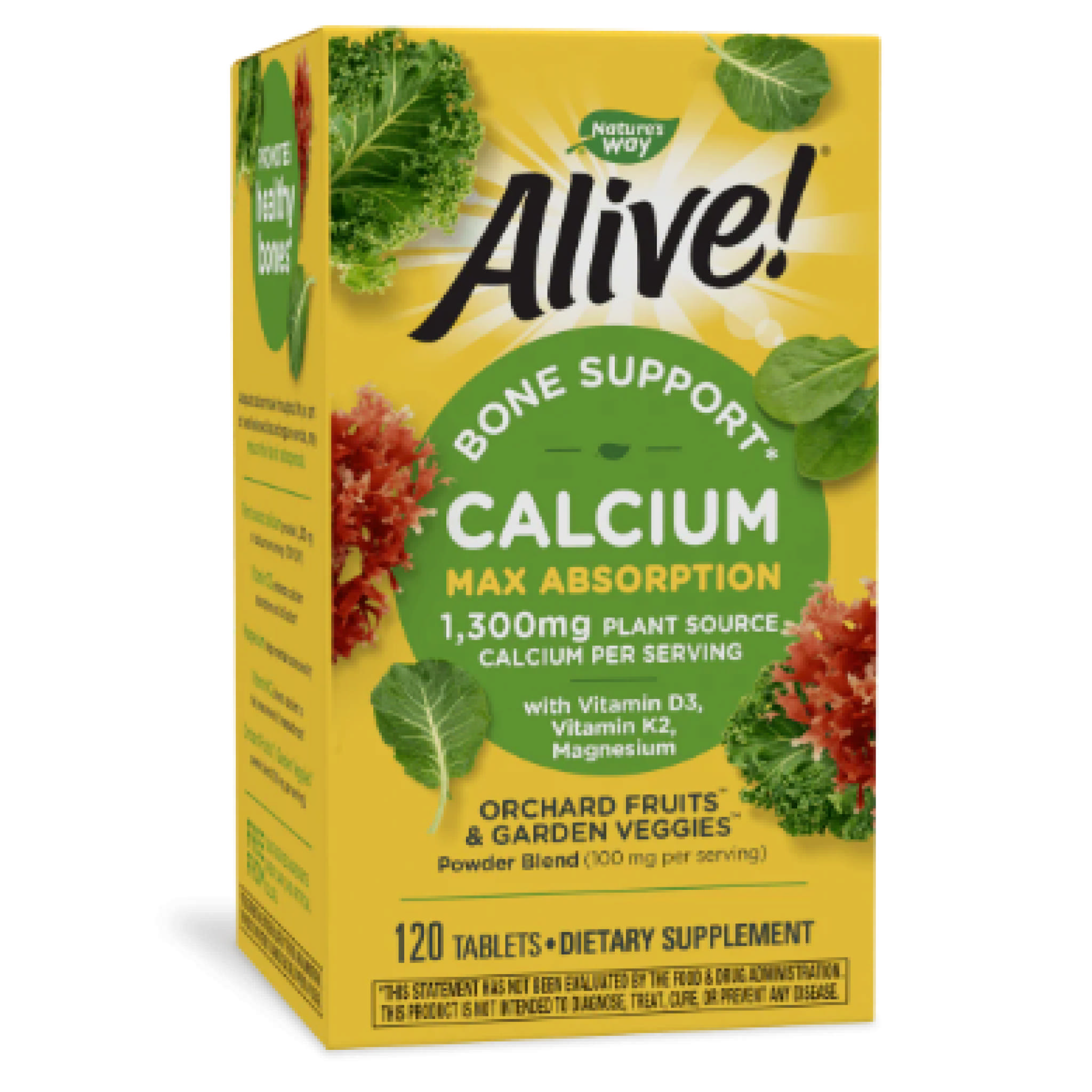 Natures Way Vitamin - Alive Calcium Bone Form