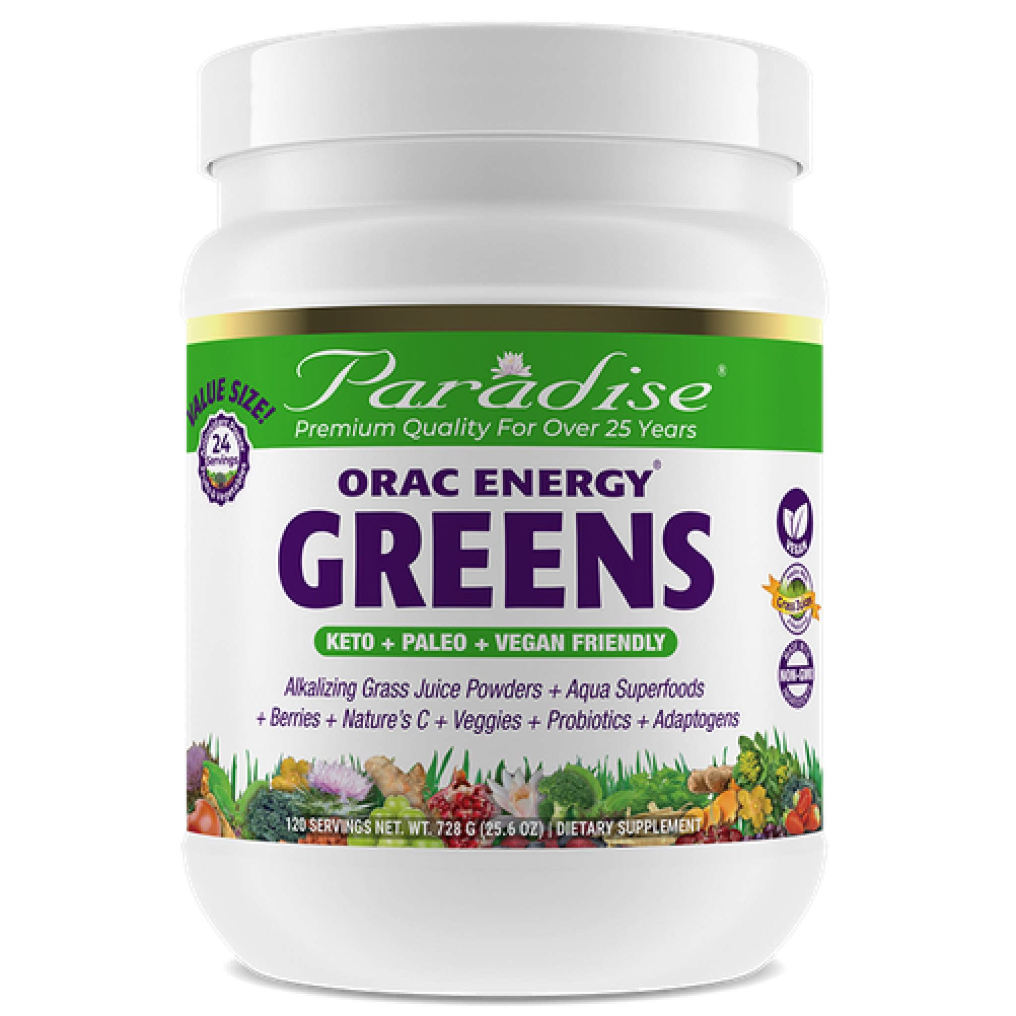 Paradise Herbs - Orac Energy Greens