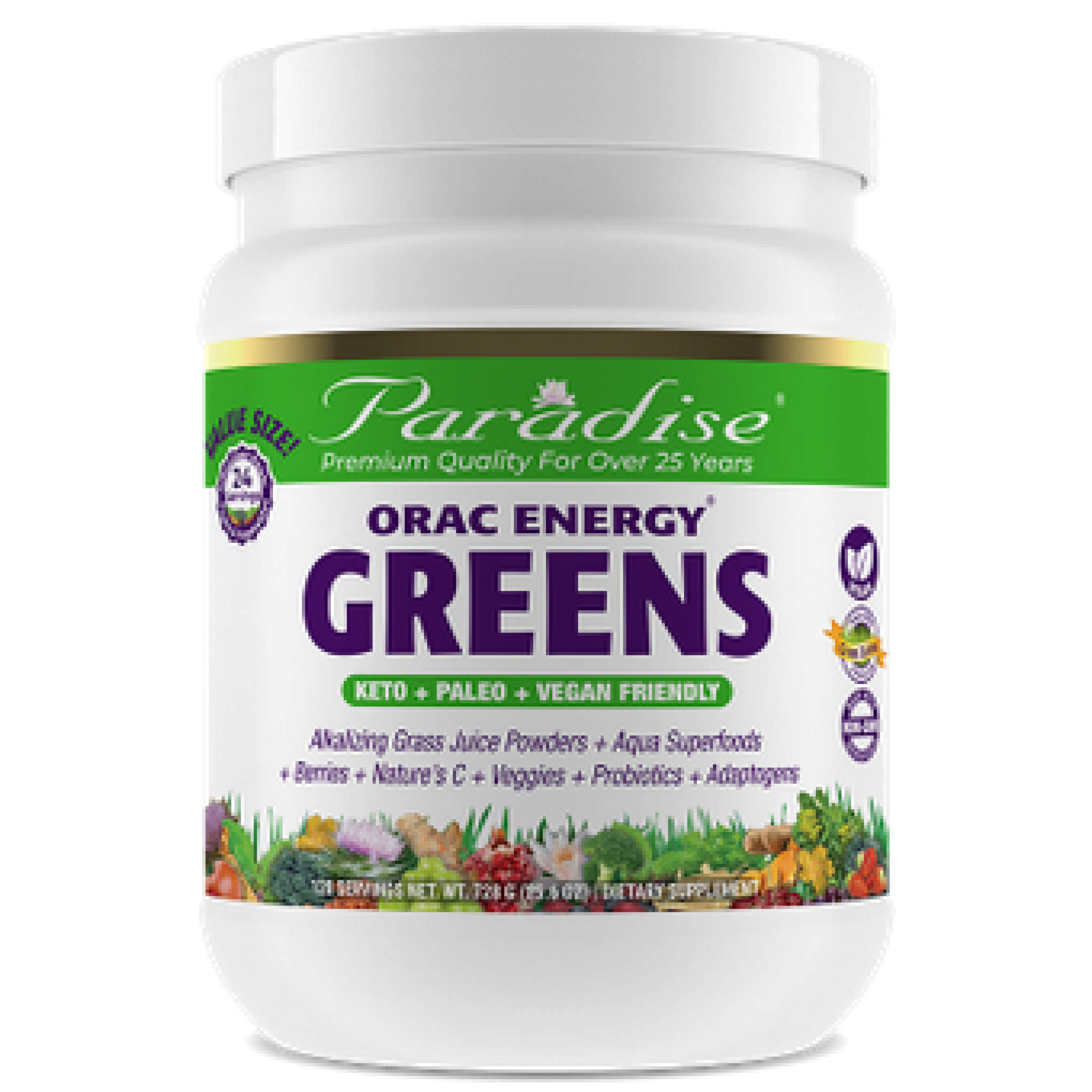 Paradise Herbs - Orac Energy Greens Pak