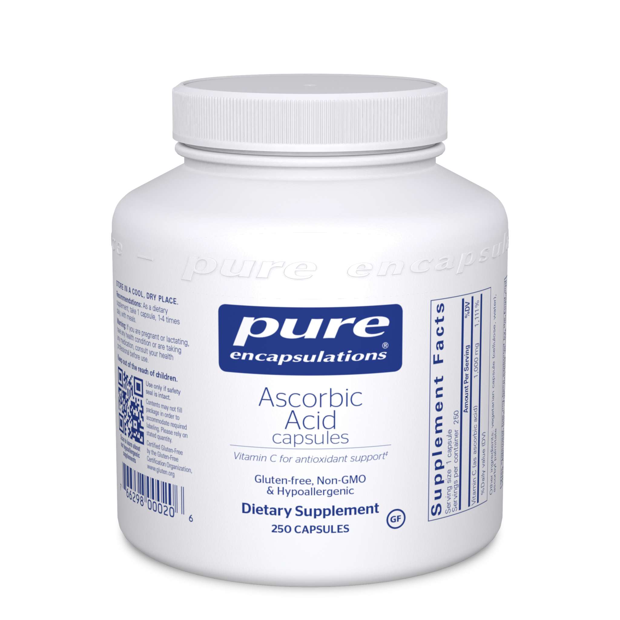 Pure Encapsulations - Ascorbic Acid Pure 1000 mg