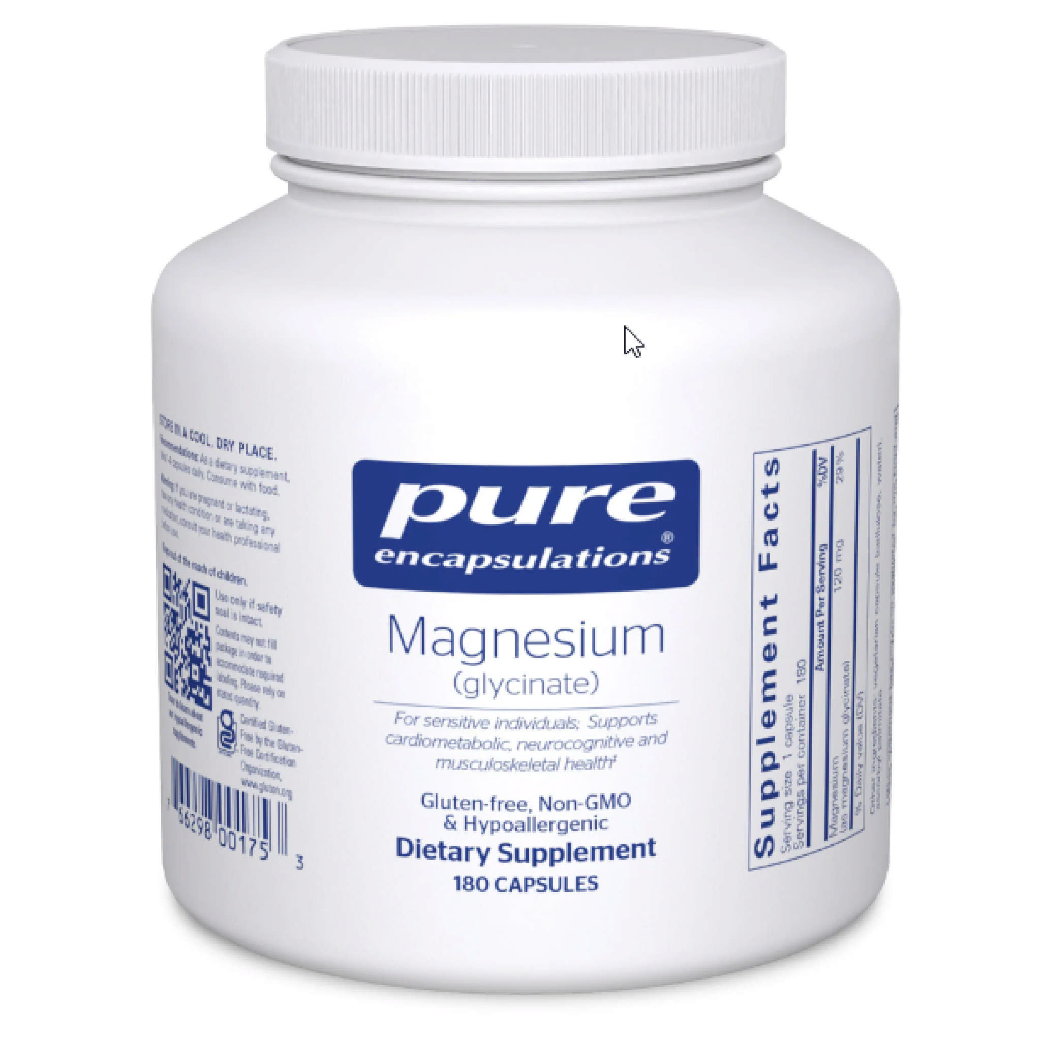 Pure Encapsulations - Magnesium Glycinate 120 mg