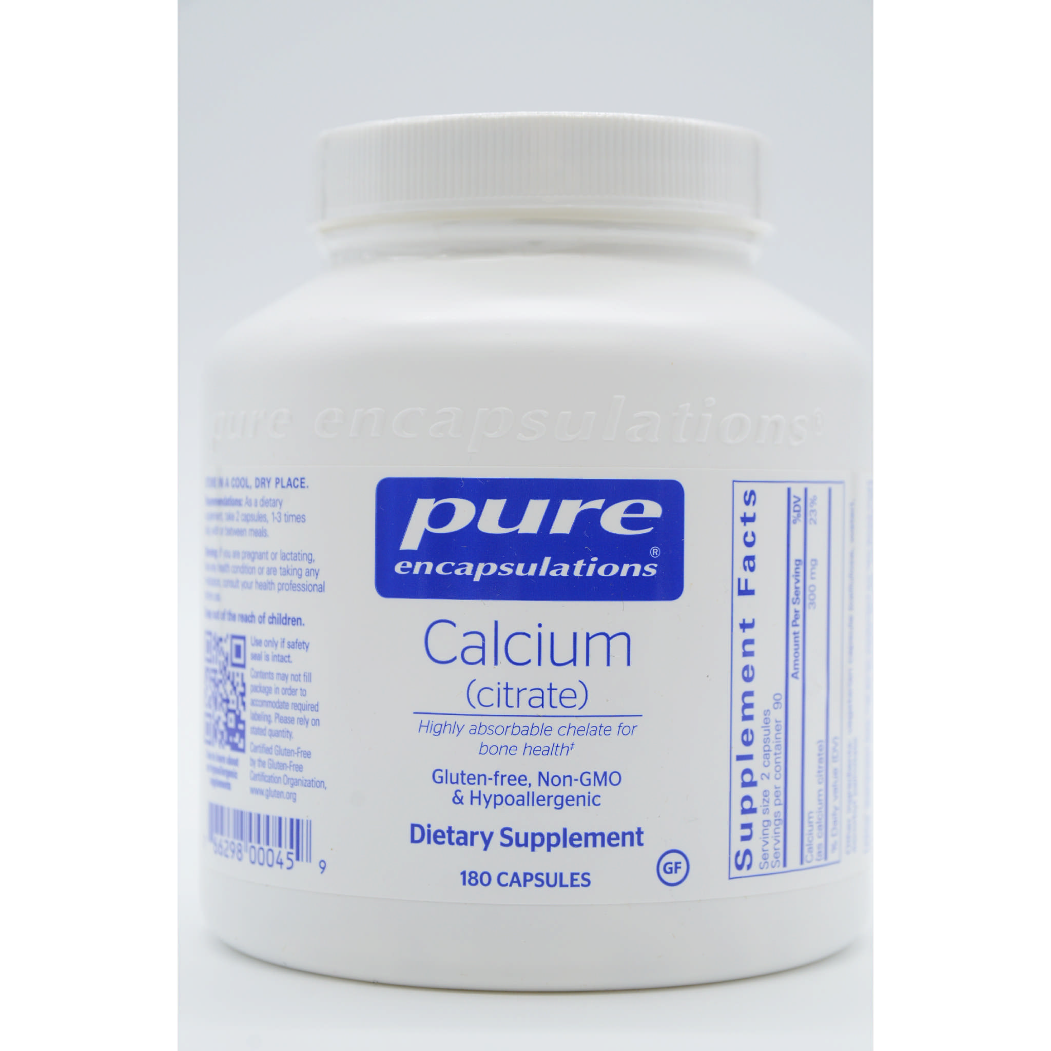 Pure Encapsulations - Calcium Citrate 150 mg