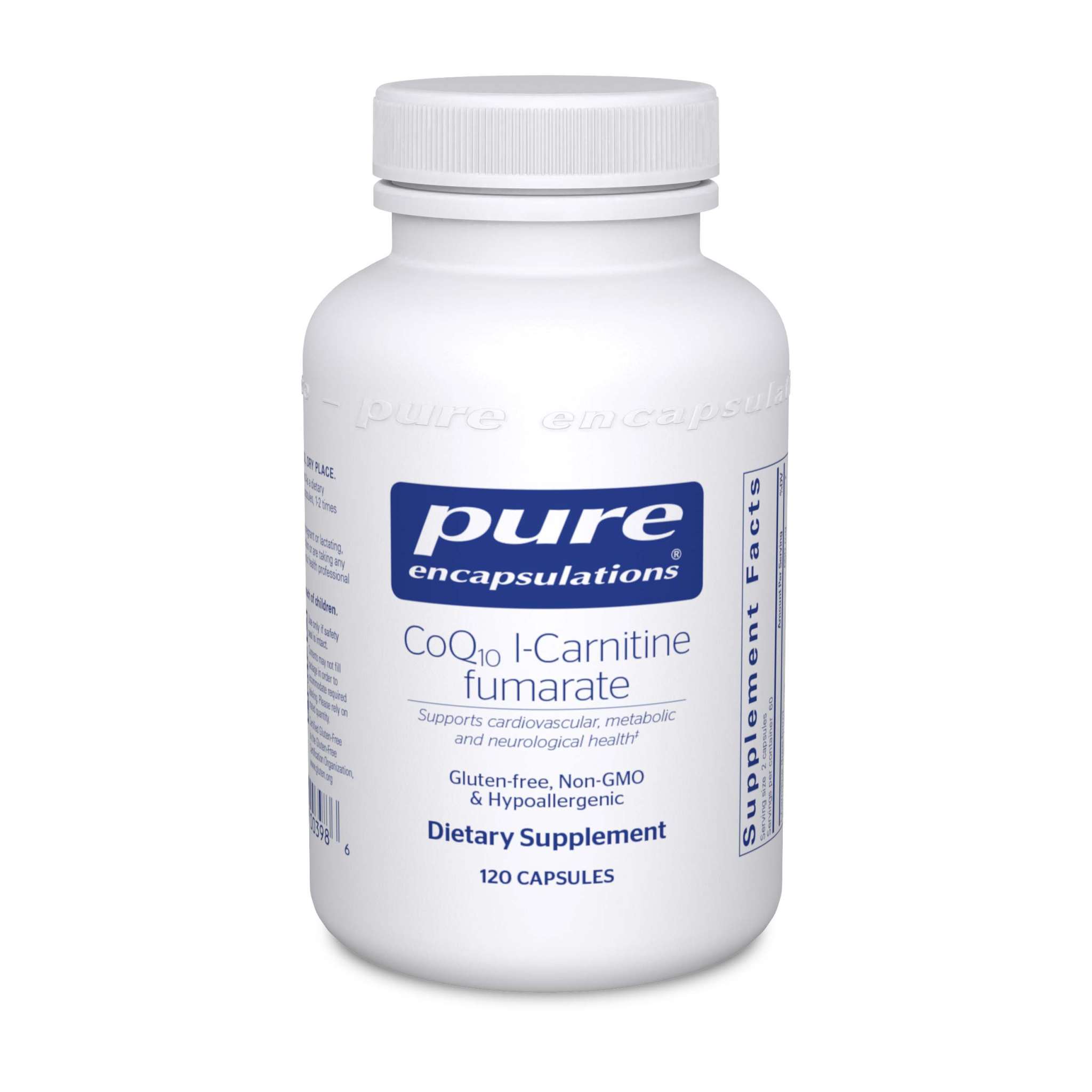 Pure Encapsulations - Coq10 Carnitine Fumarate Coq10