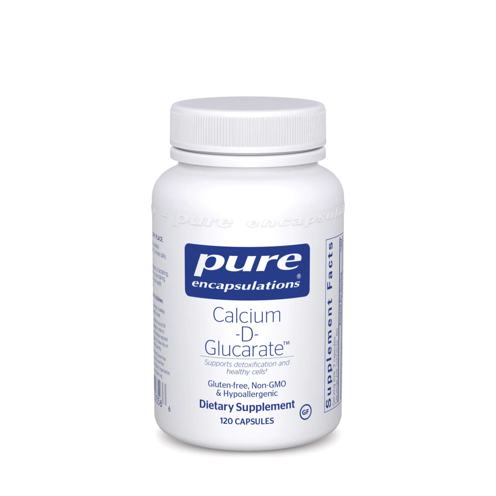 Pure Encapsulations - Calcium D Glucarate 500 mg