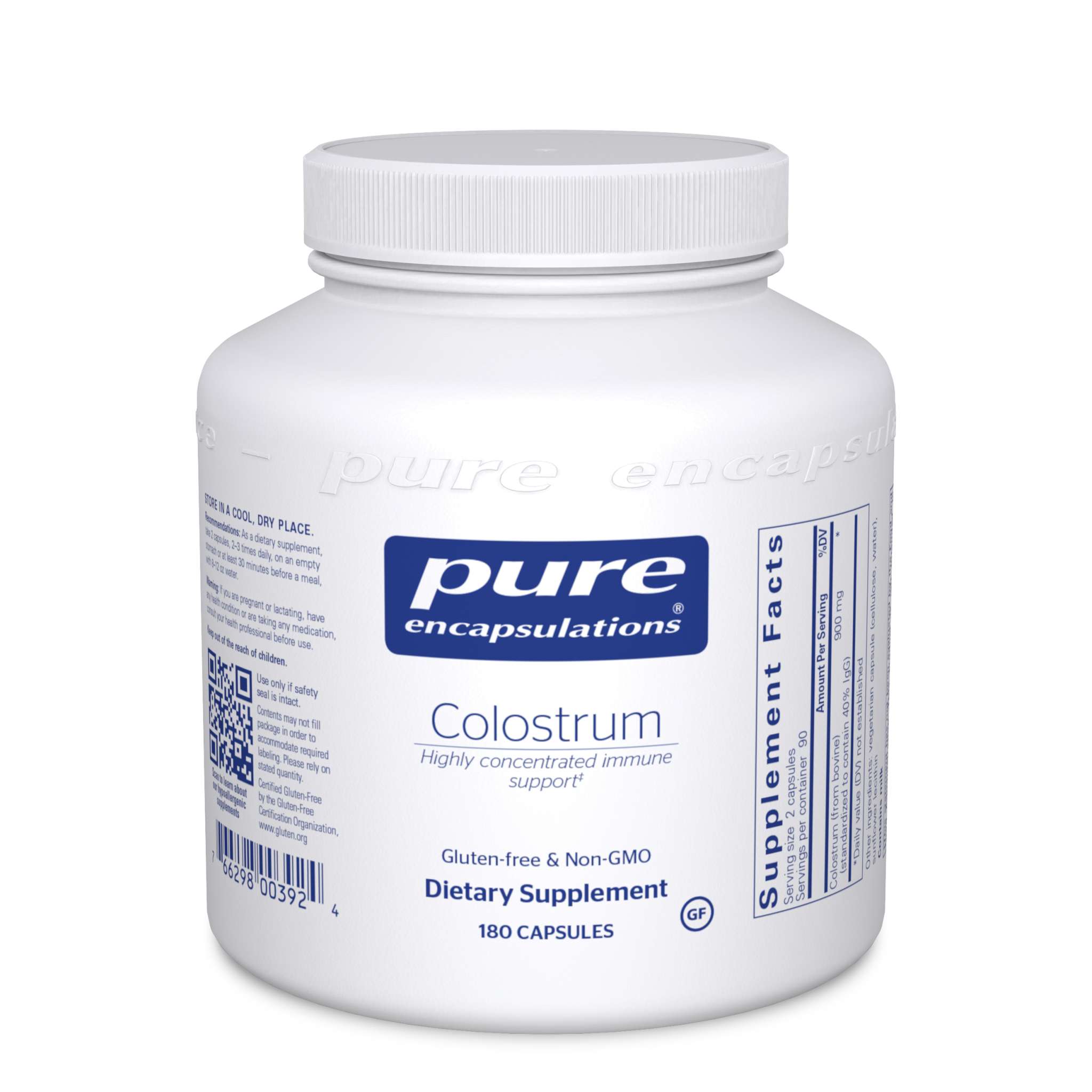 Pure Encapsulations - Colostrum 40 % Igg