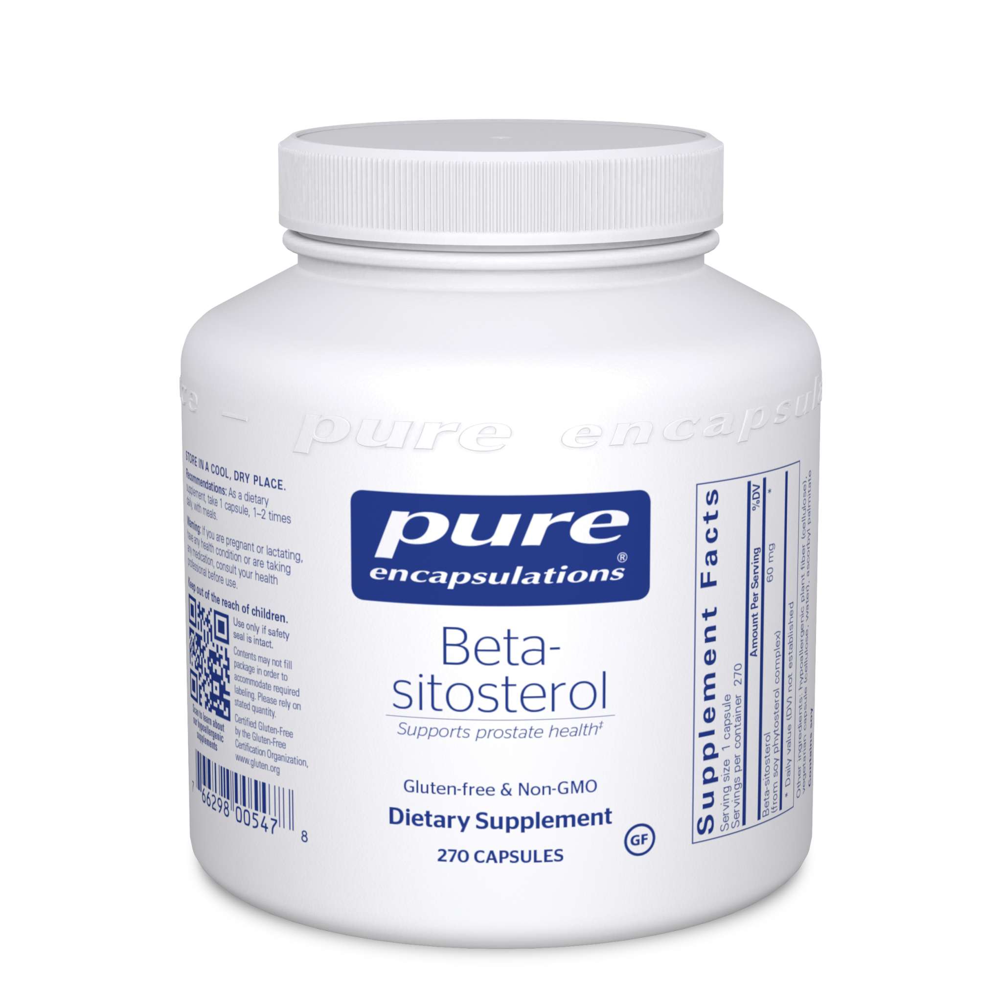 Pure Encapsulations - Beta Sitosterol 68 mg