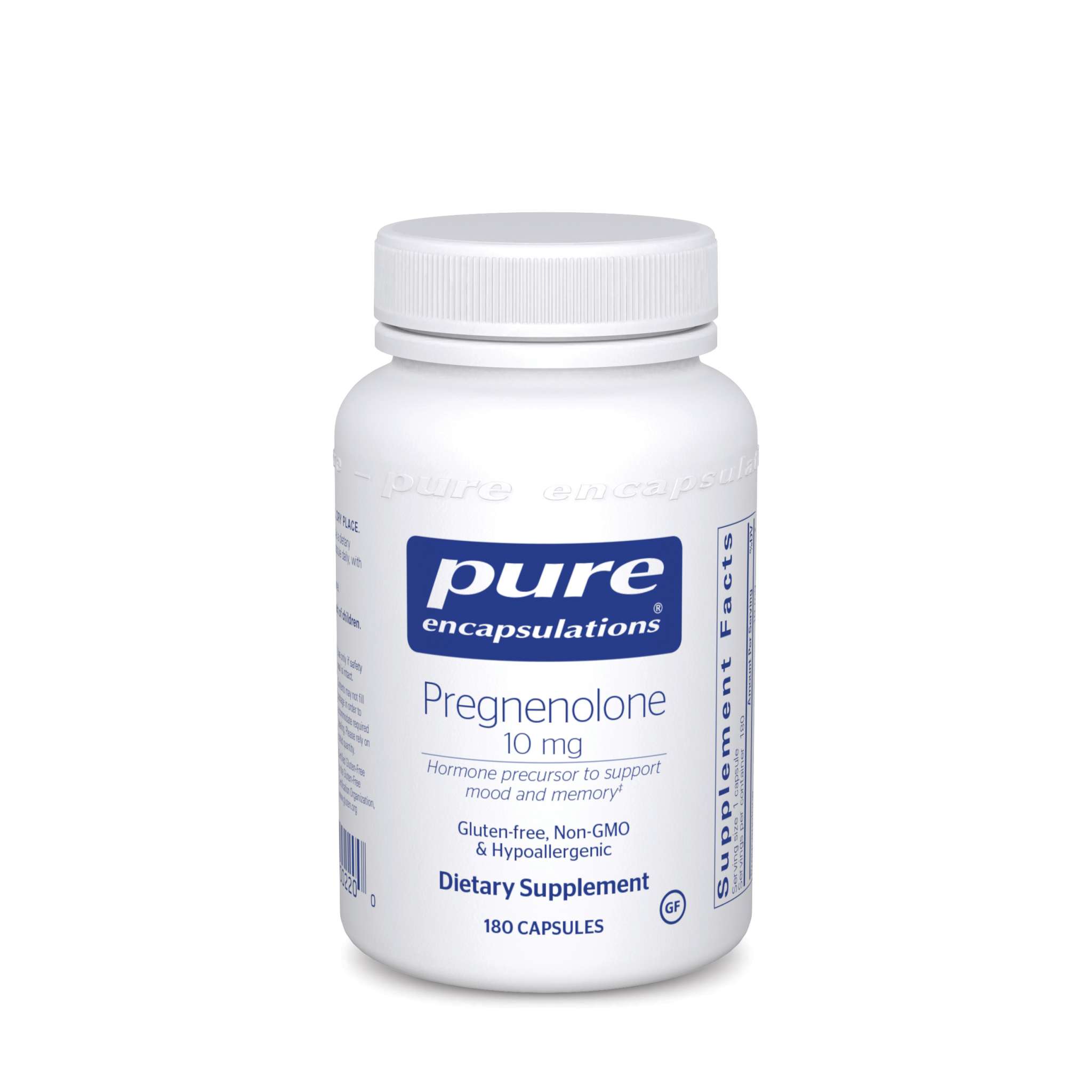 Pure Encapsulations - Pregnenolone 10 mg
