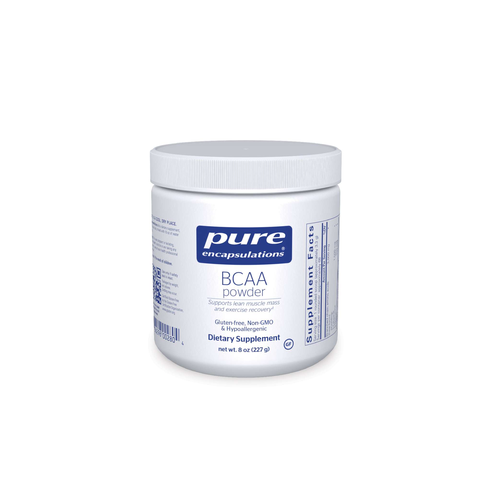 Pure Encapsulations - Bcaa powder 227 Grams