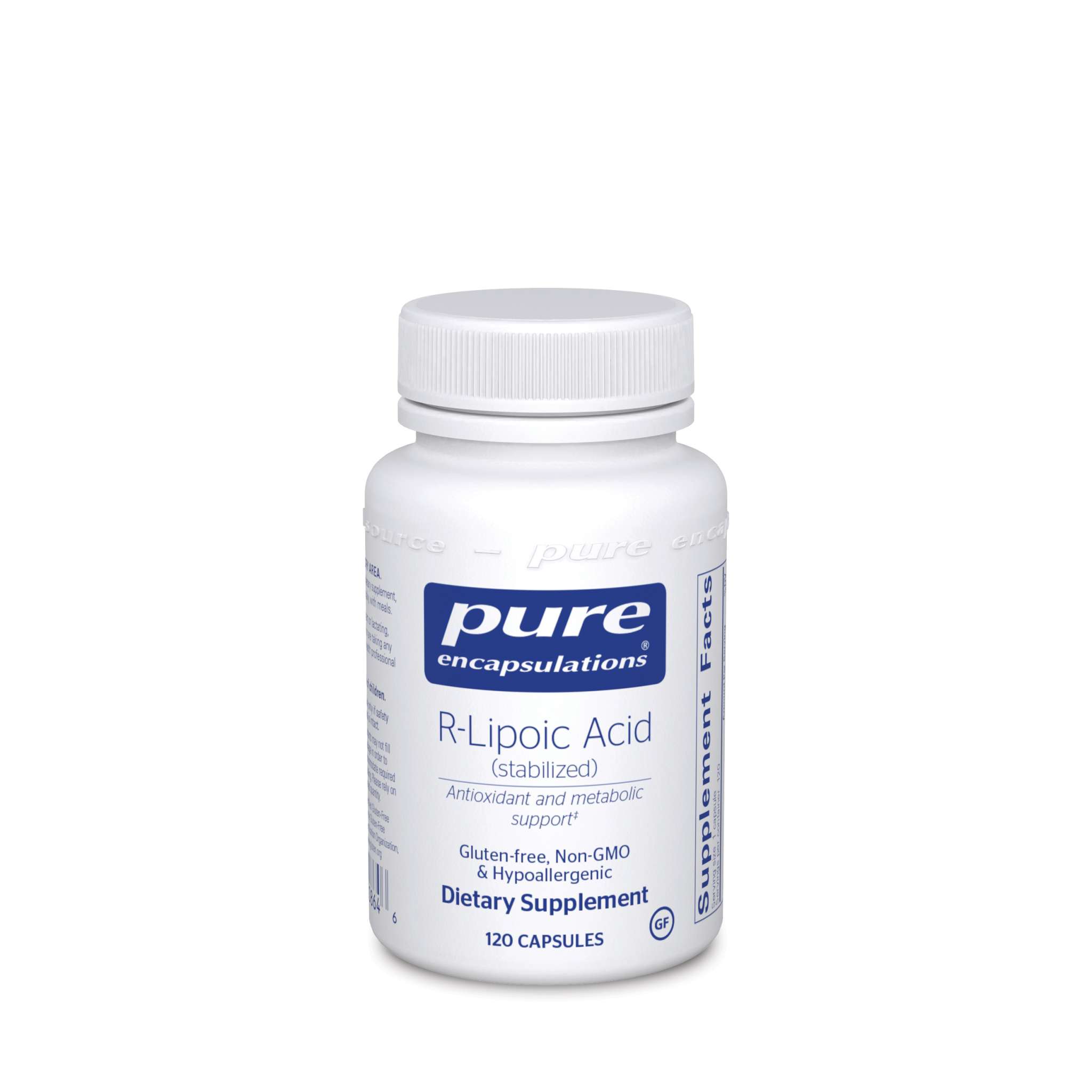 Pure Encapsulations - R Lipoic Acid 100 mg