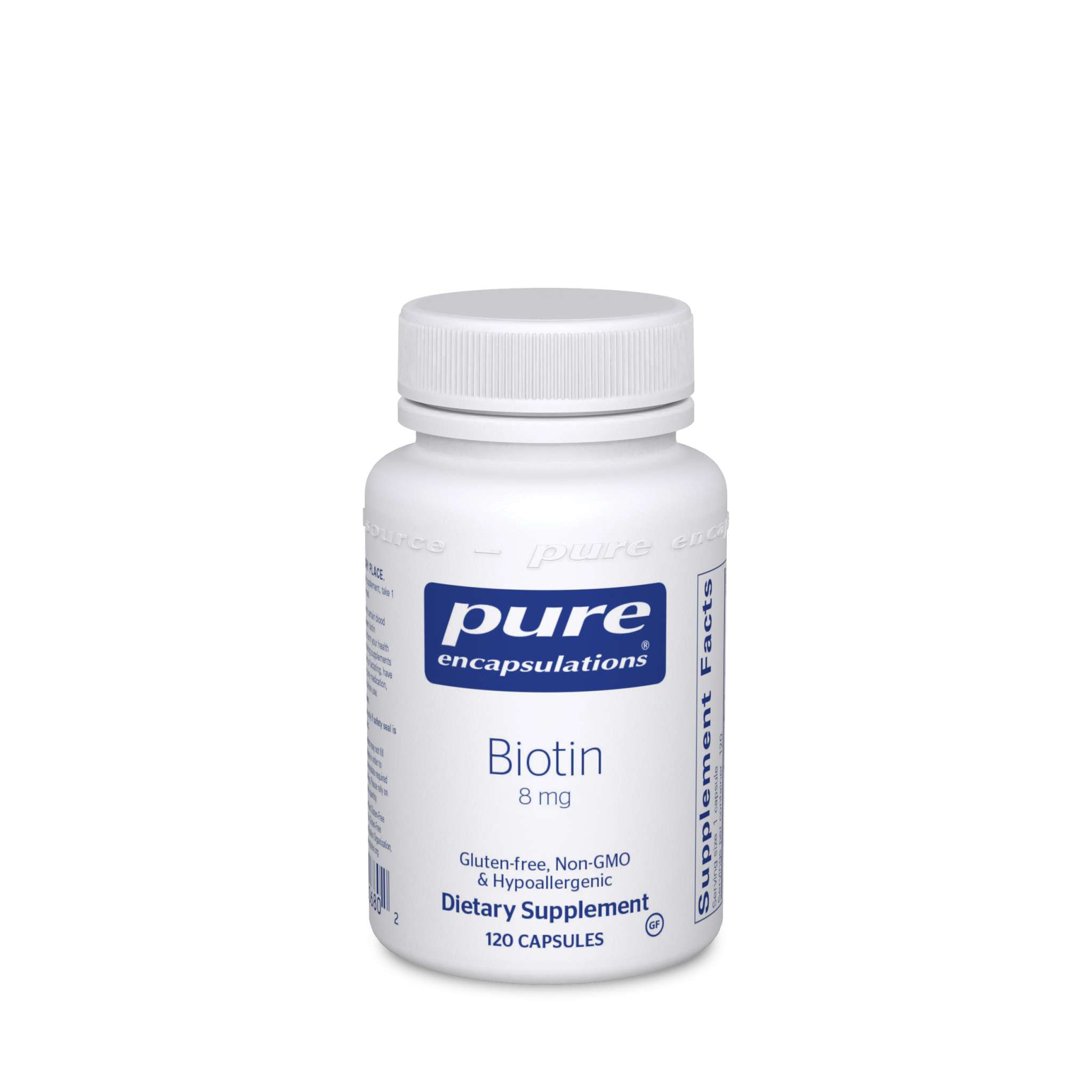 Pure Encapsulations - Biotin 8 mg