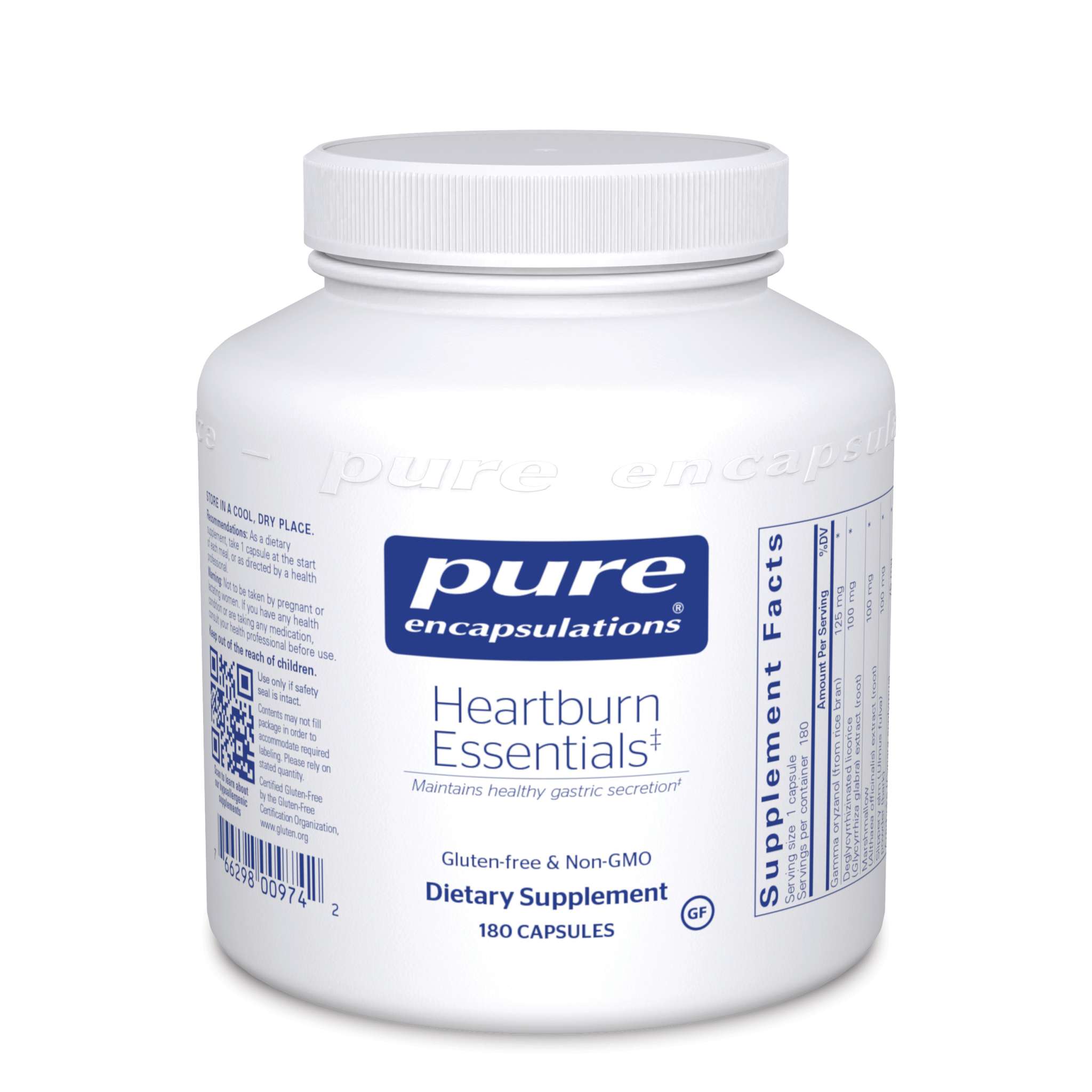 Pure Encapsulations - Heartburn Essentials