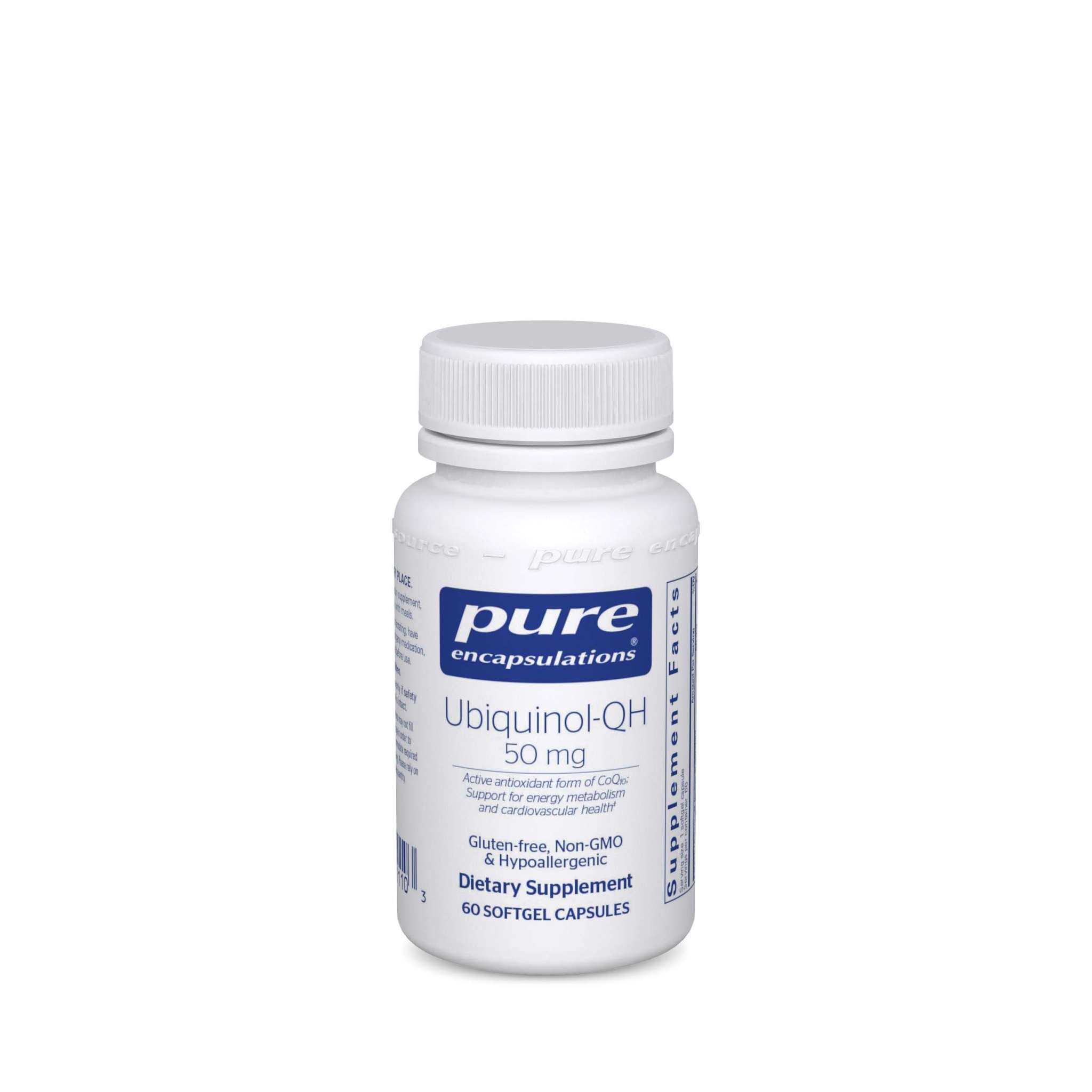Pure Encapsulations - Ubiquinol Qh 50 mg Coq10