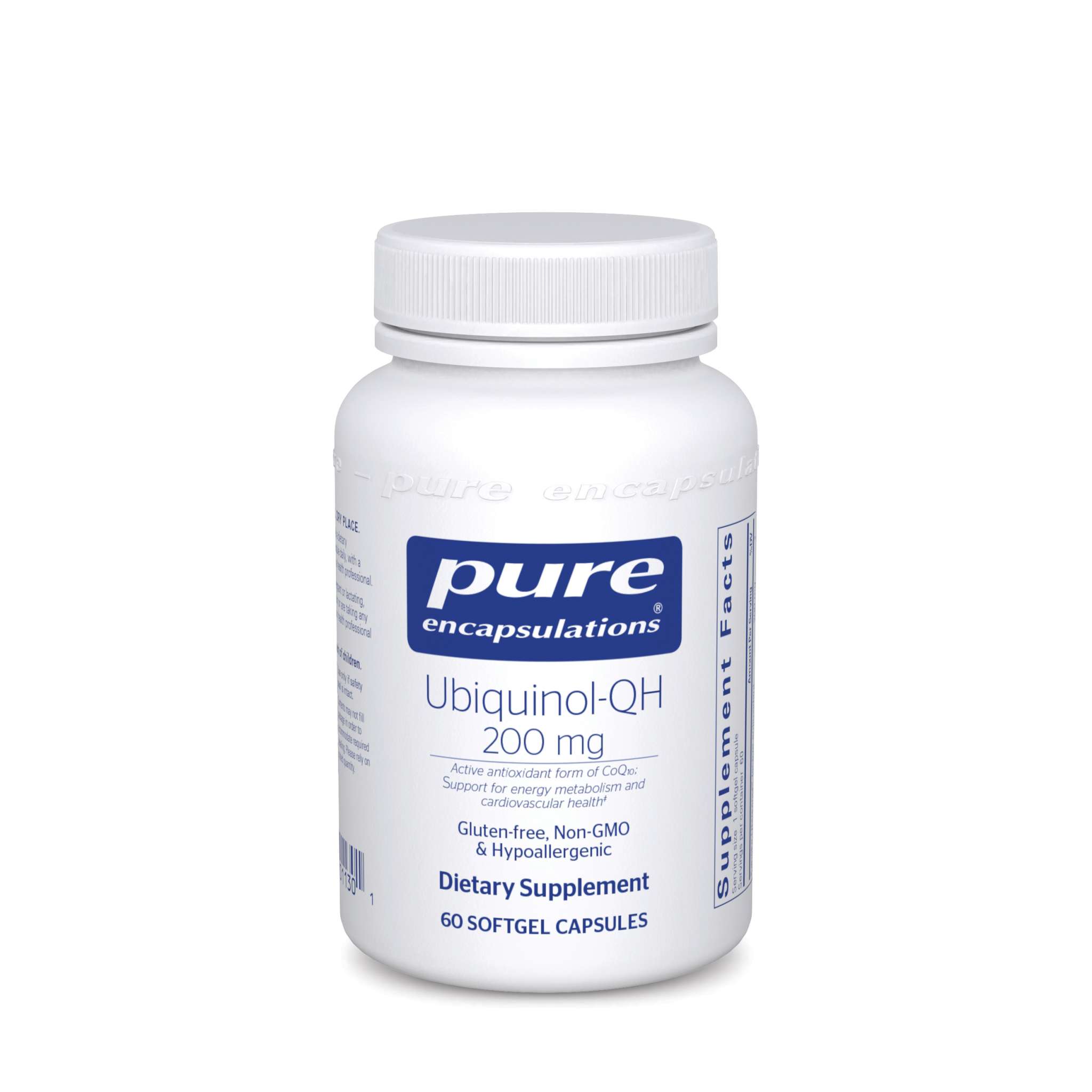 Pure Encapsulations - Ubiquinol Qh 200 mg Coq10