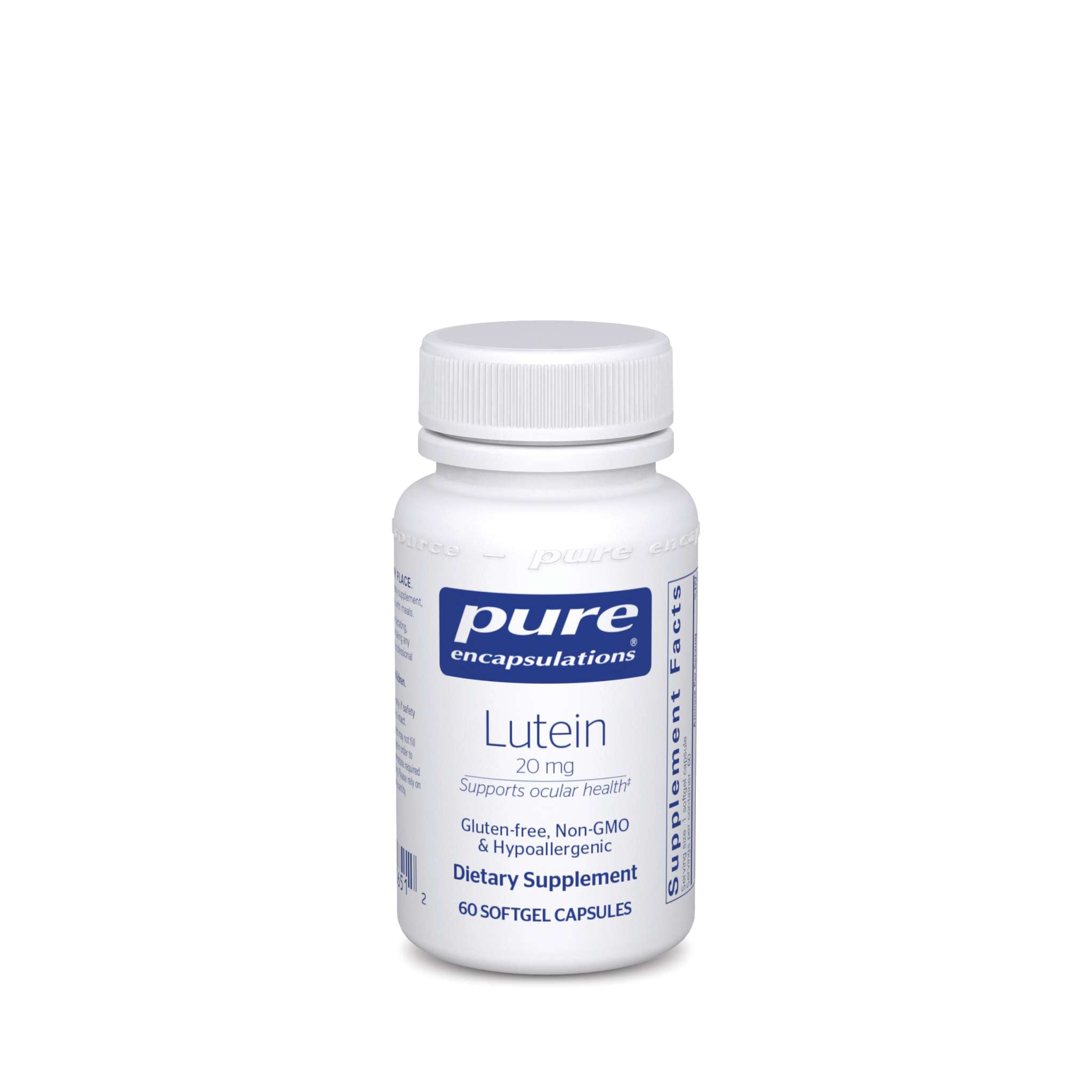 Pure Encapsulations - Lutein 20 mg