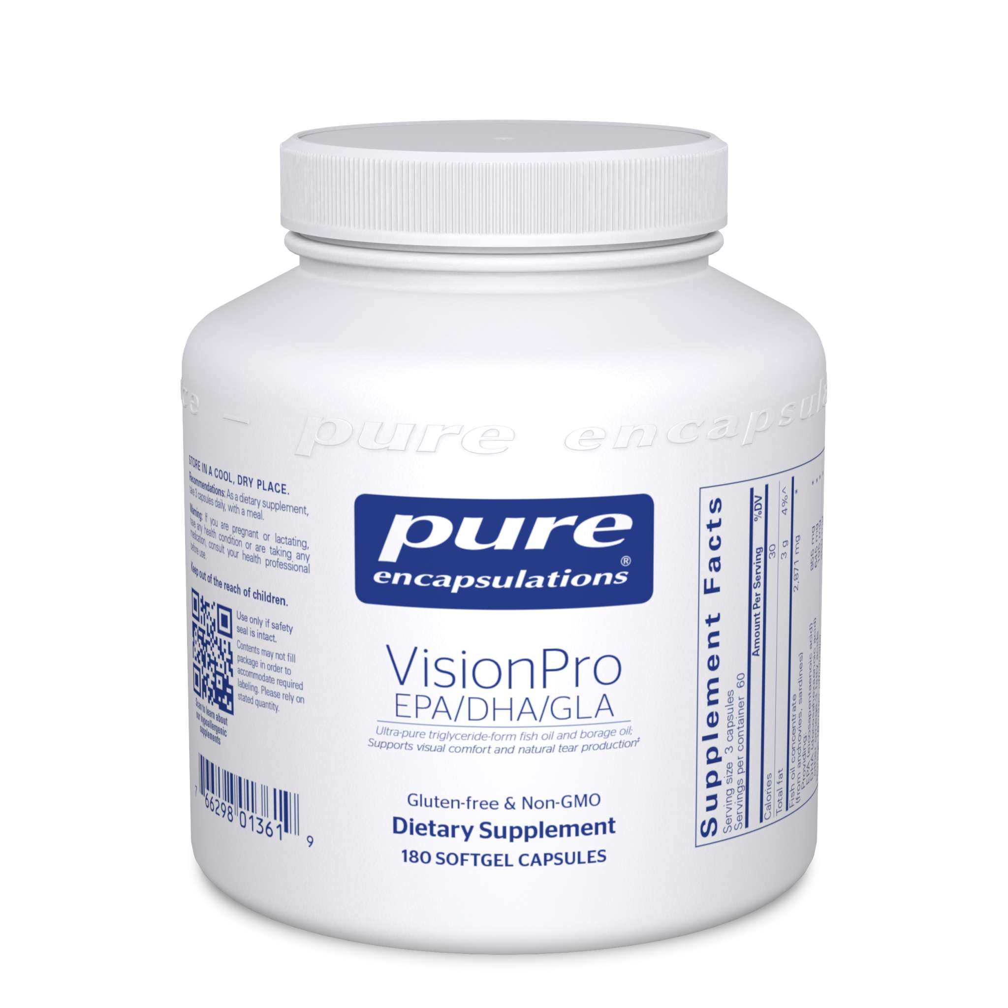 Pure Encapsulations - Vison Pro Epa Dha Gla
