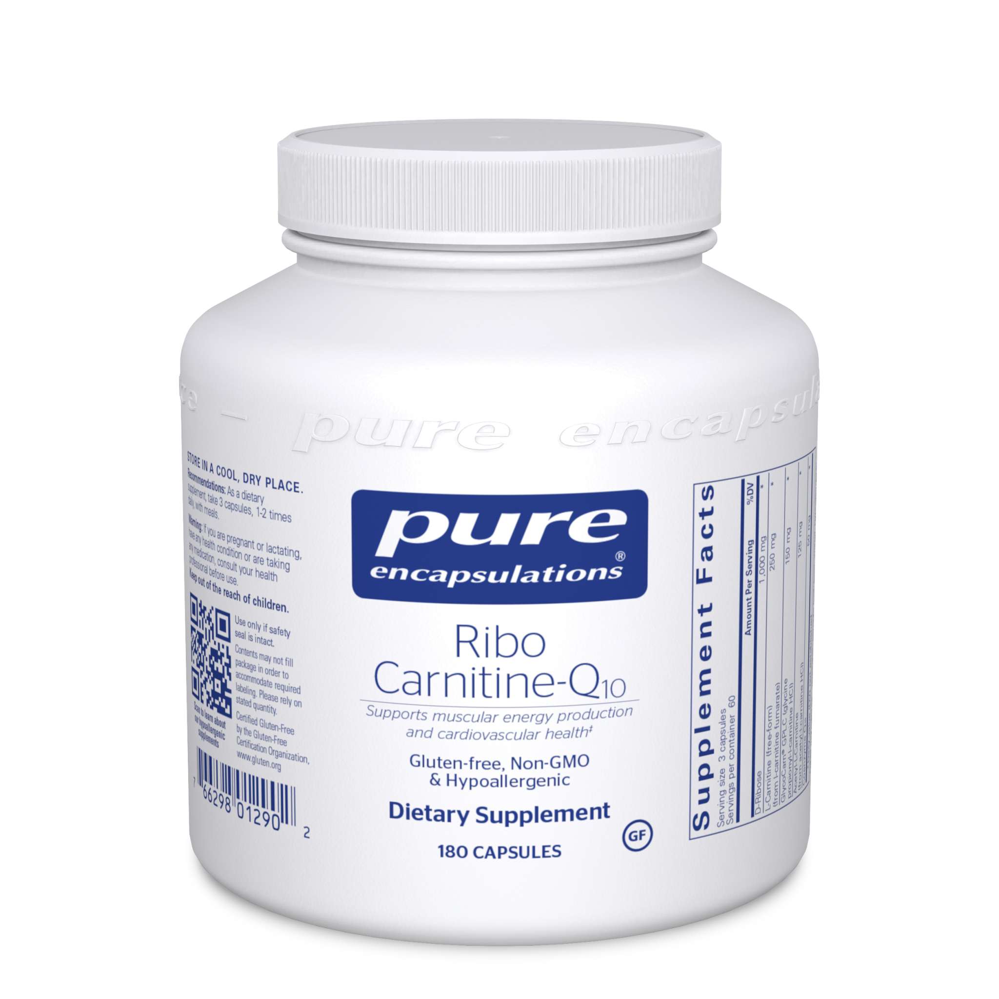 Pure Encapsulations - Ribocarnitine Q10