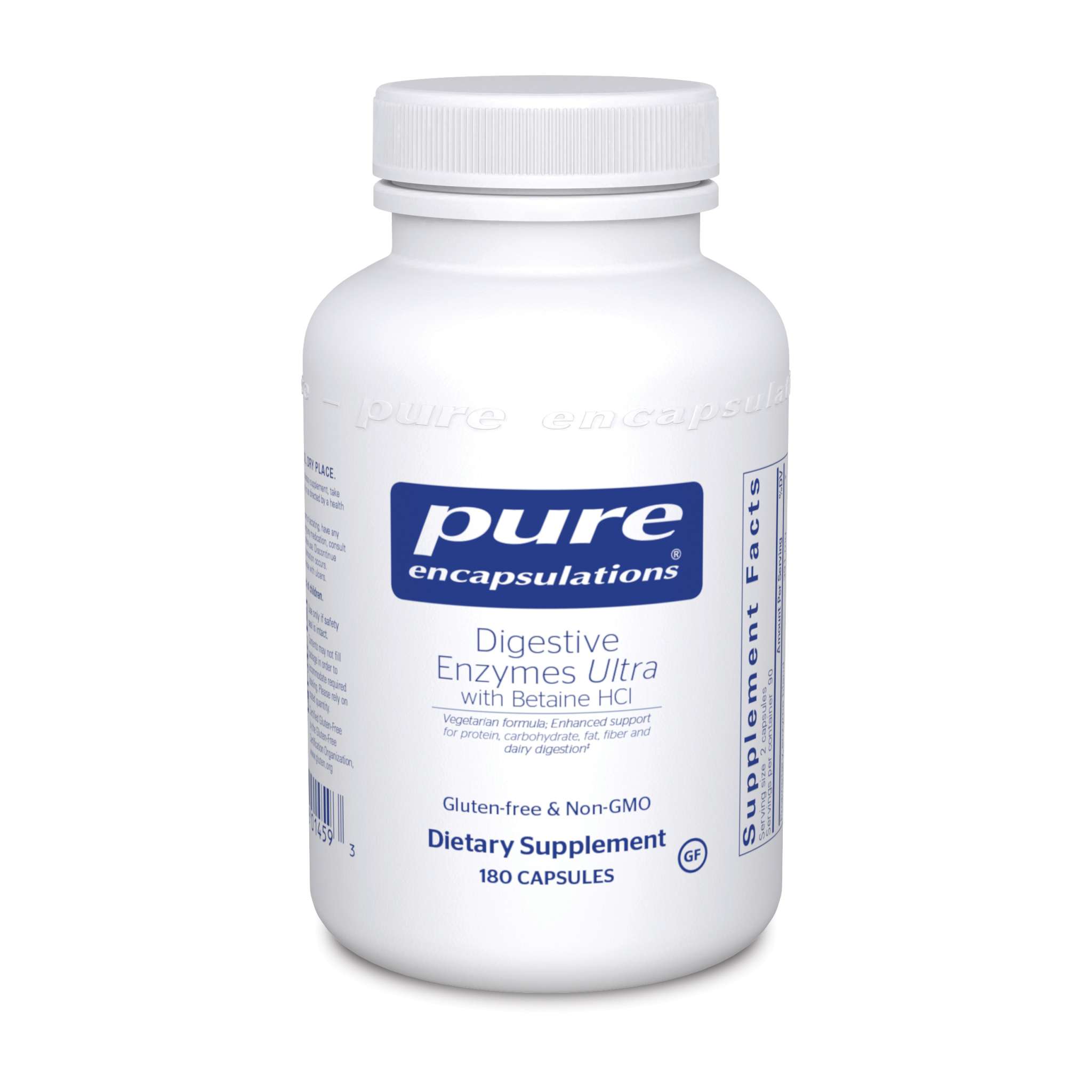 Pure Encapsulations - Digestive Enzymes Ult Bet Hcl