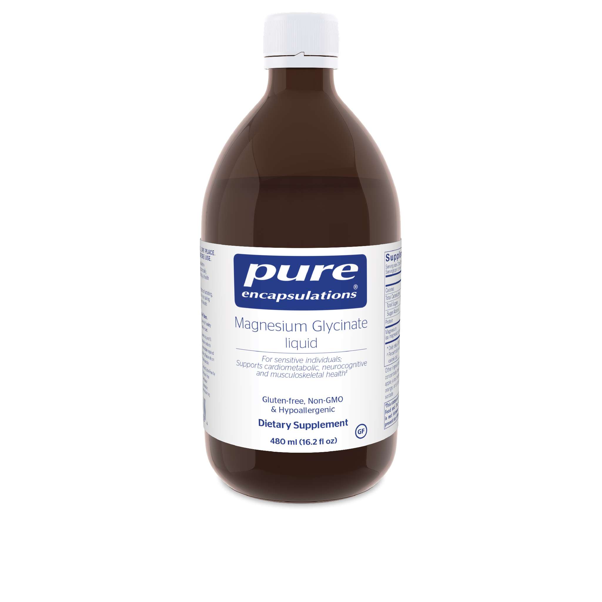 Pure Encapsulations - Mag Glycinate liq 480 ml