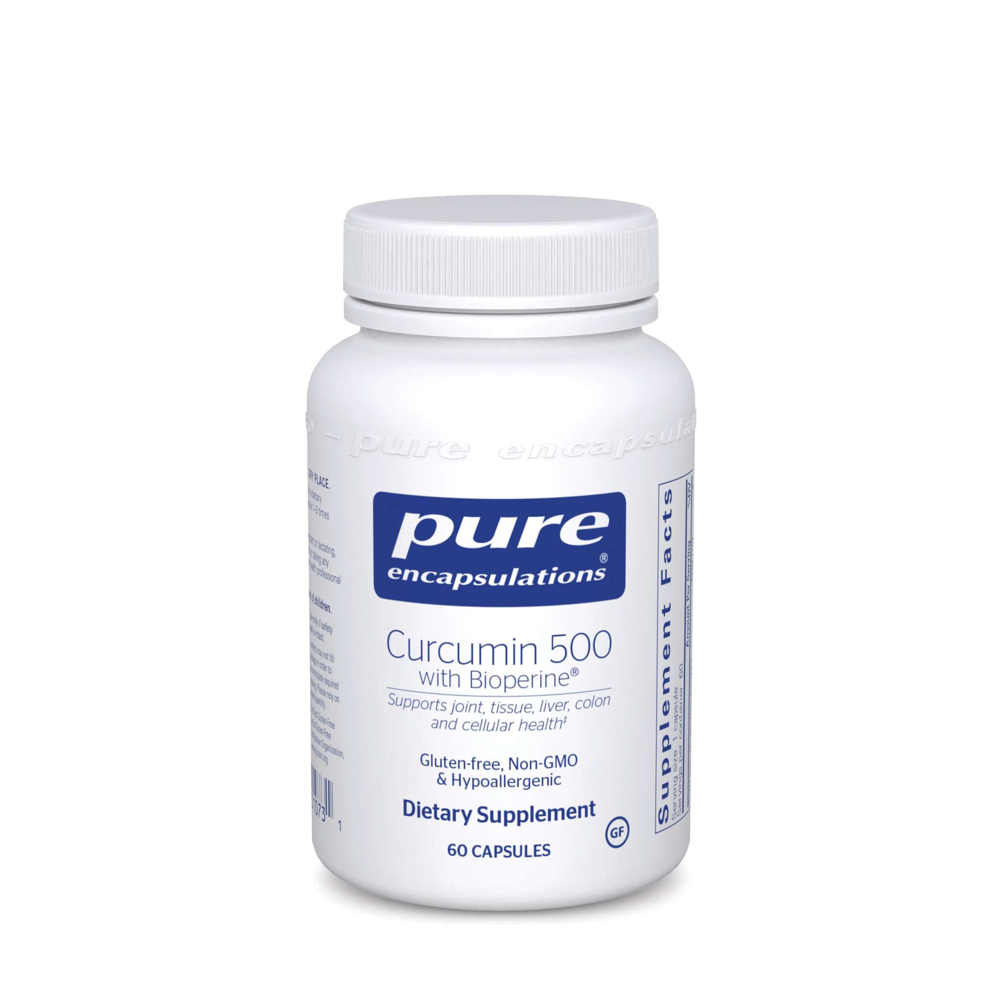 Pure Encapsulations - Curcumin 500 mg W/Bioperine