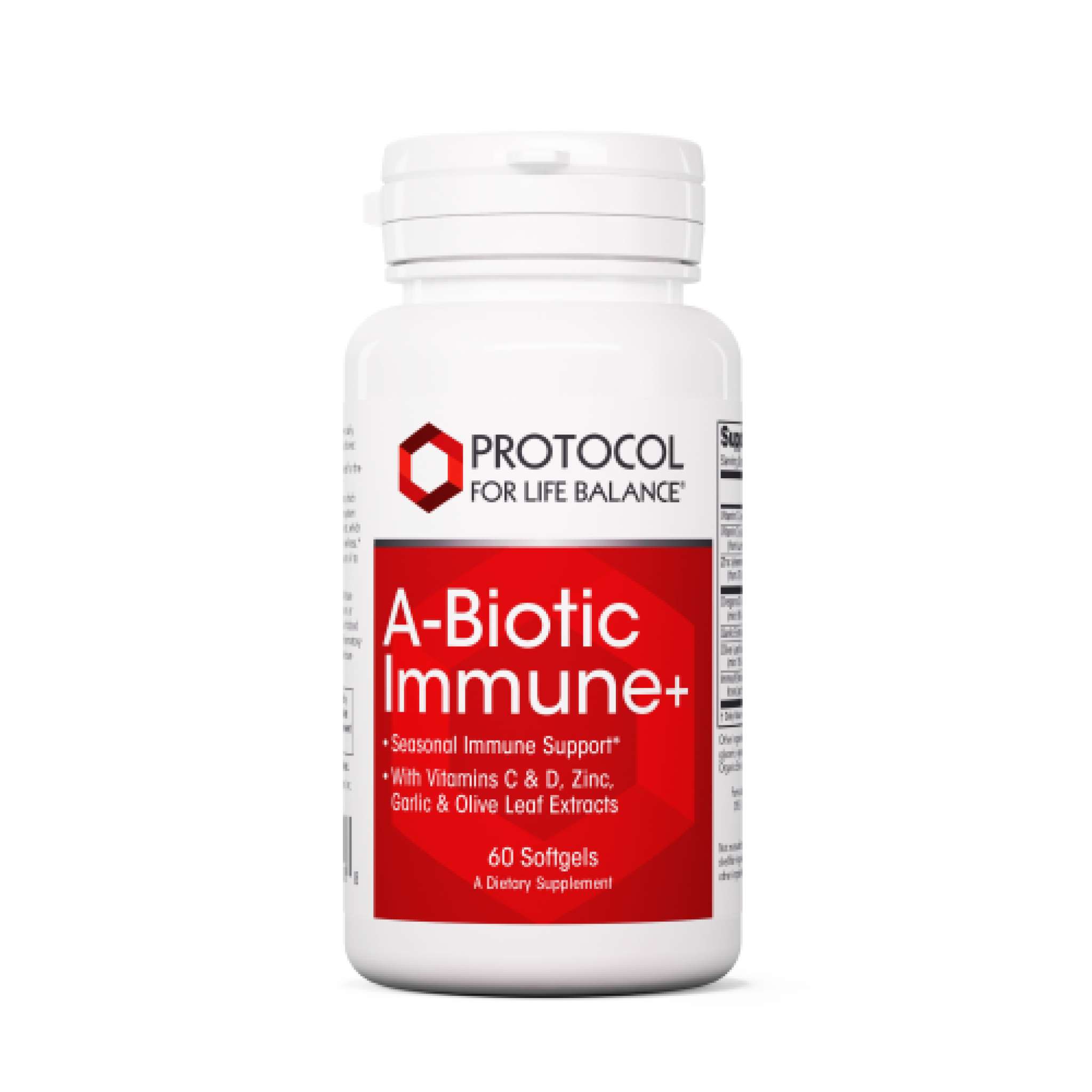 Protocol For Life Balance - A Biotic Immune+ softgel