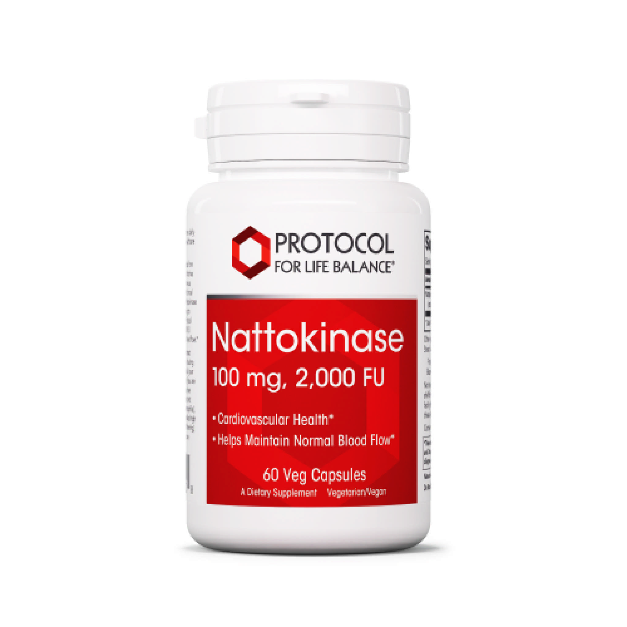 Protocol For Life Balance - Nattokinase 100 mg 2000 Fu Vca