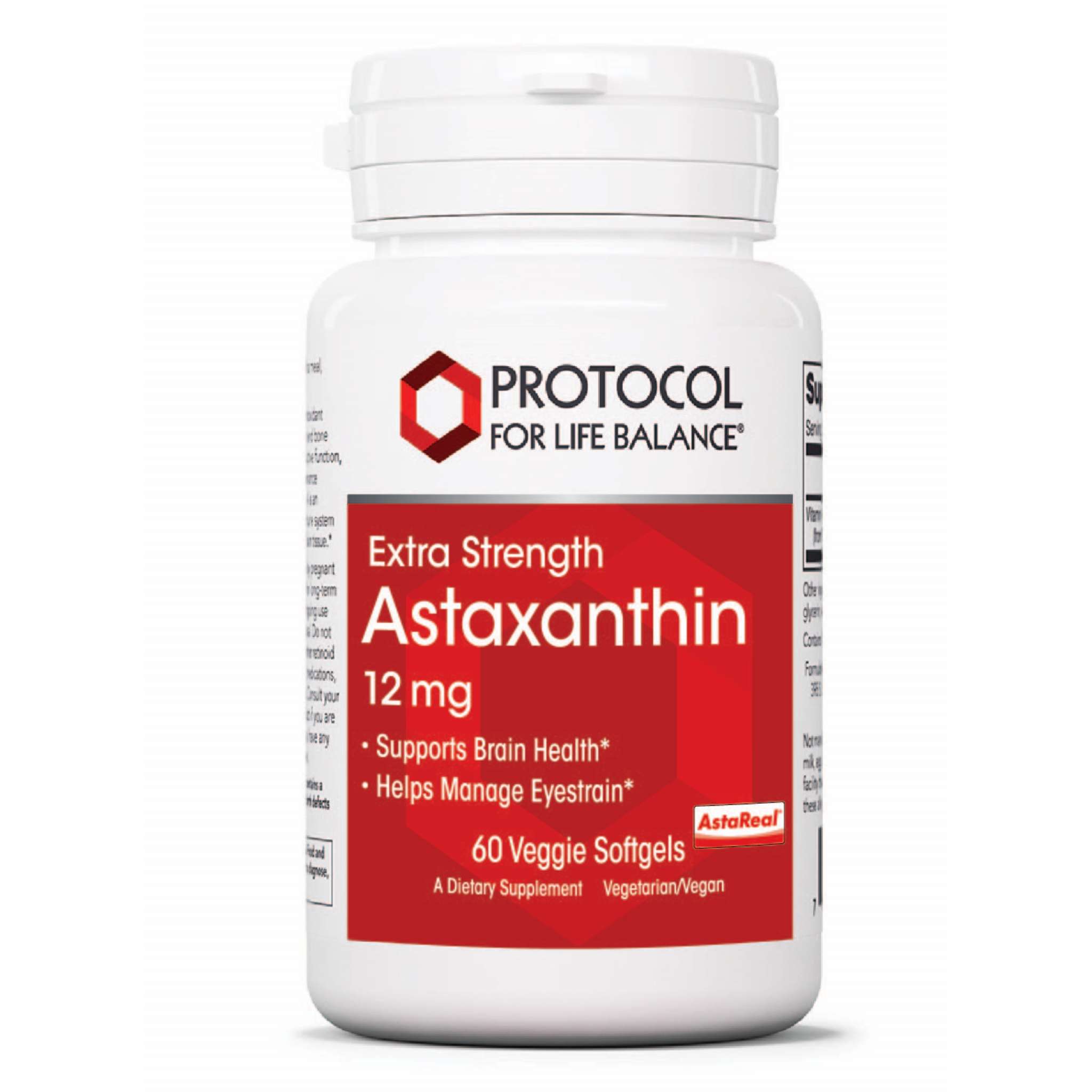 Protocol For Life Balance - Astaxanthin 12 mg Vsg