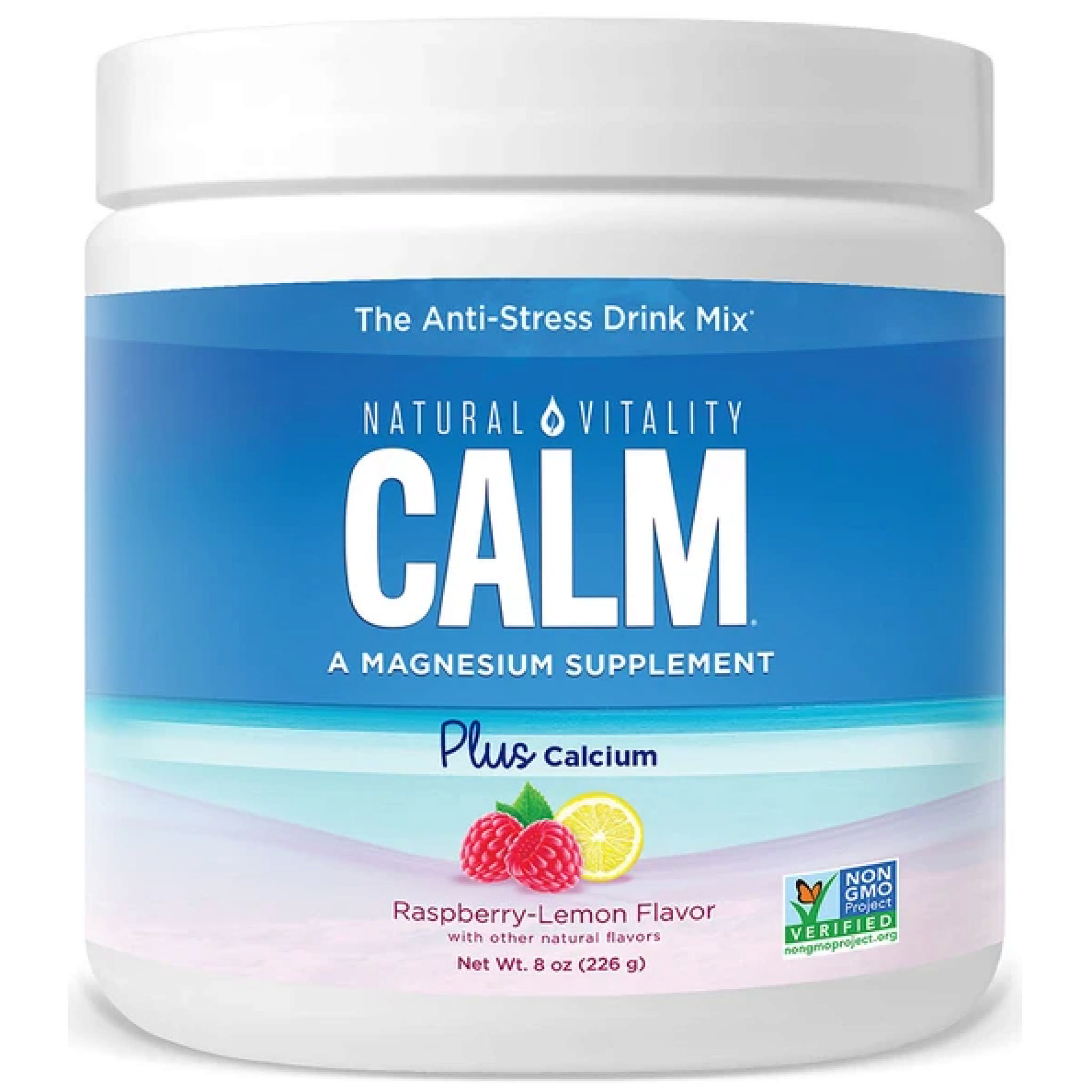 Natural Vitality - Calm powder Raspberry Lemon