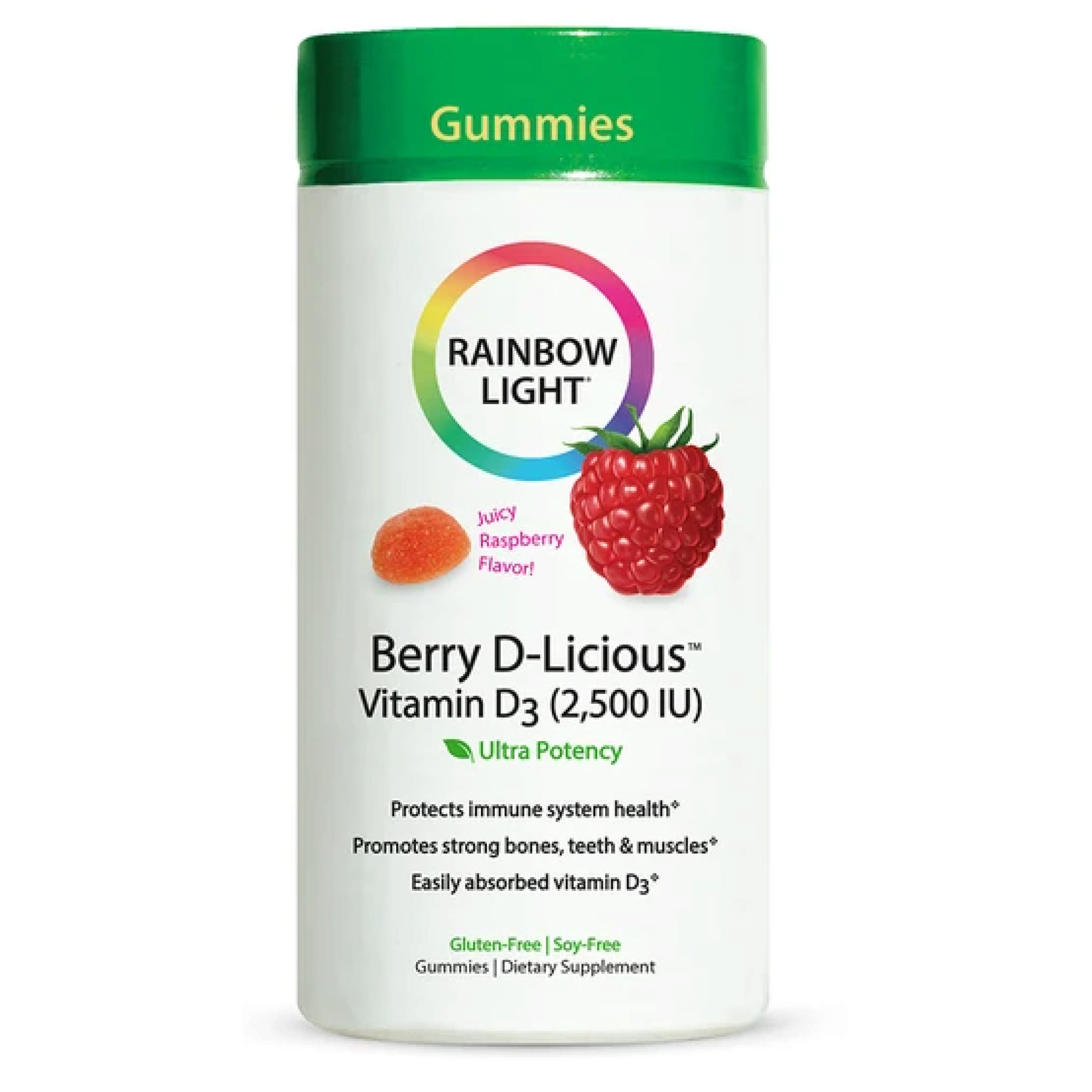 Rainbow Light - XXXD 2500 IU GUM BERRY