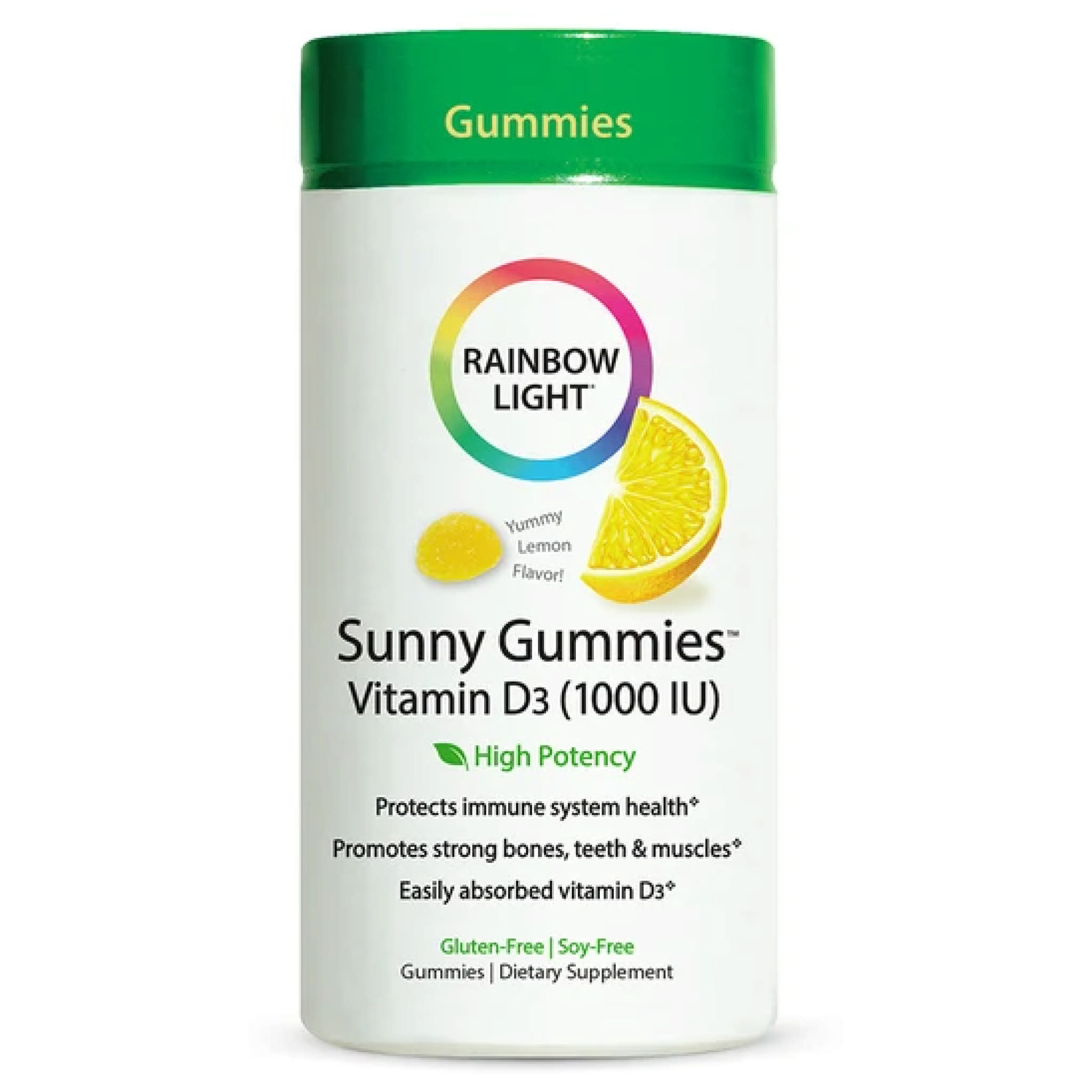 Rainbow Light - D3 1000 Sunny Gummies