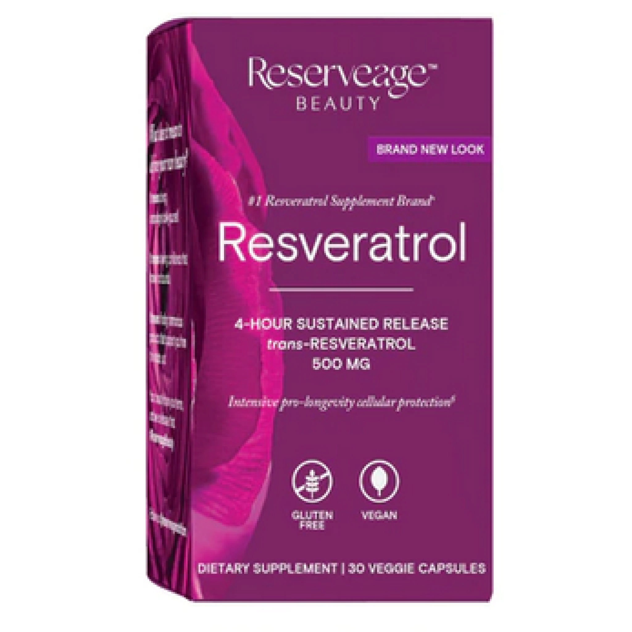 Reserveage Organics - Resveratrol 500 mg