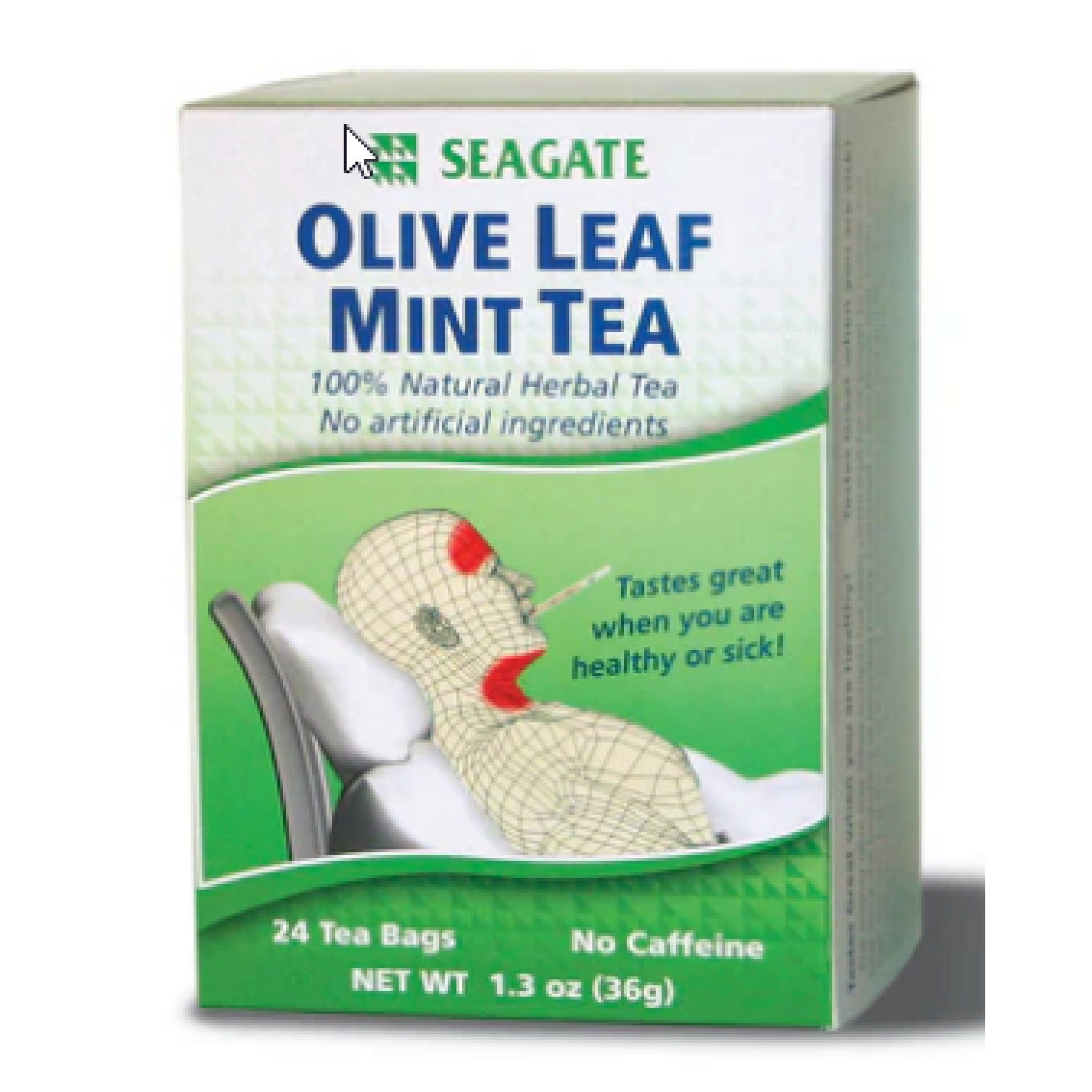 Seagate - Olive Leaf Mint Tea Bag