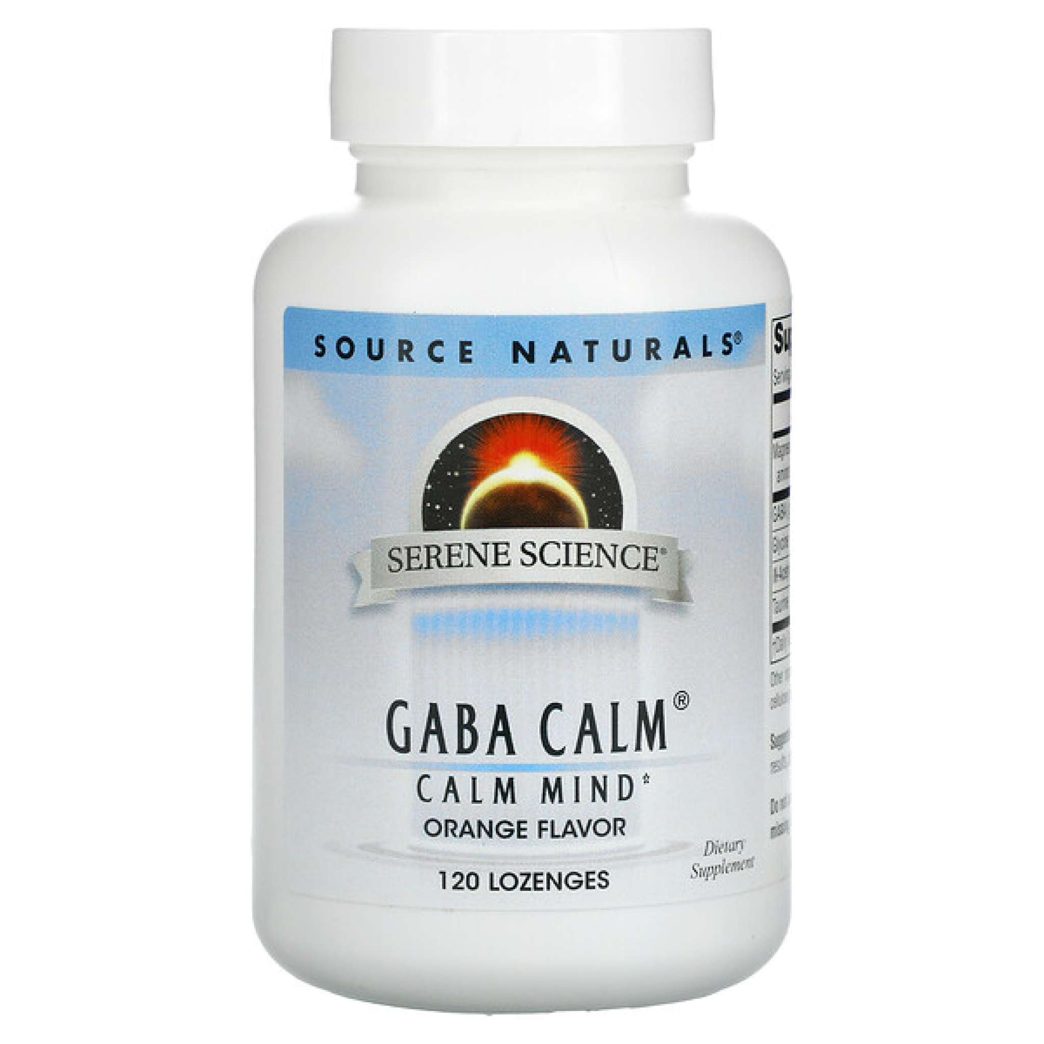 Source Naturals - Gaba Calm Sub Orange