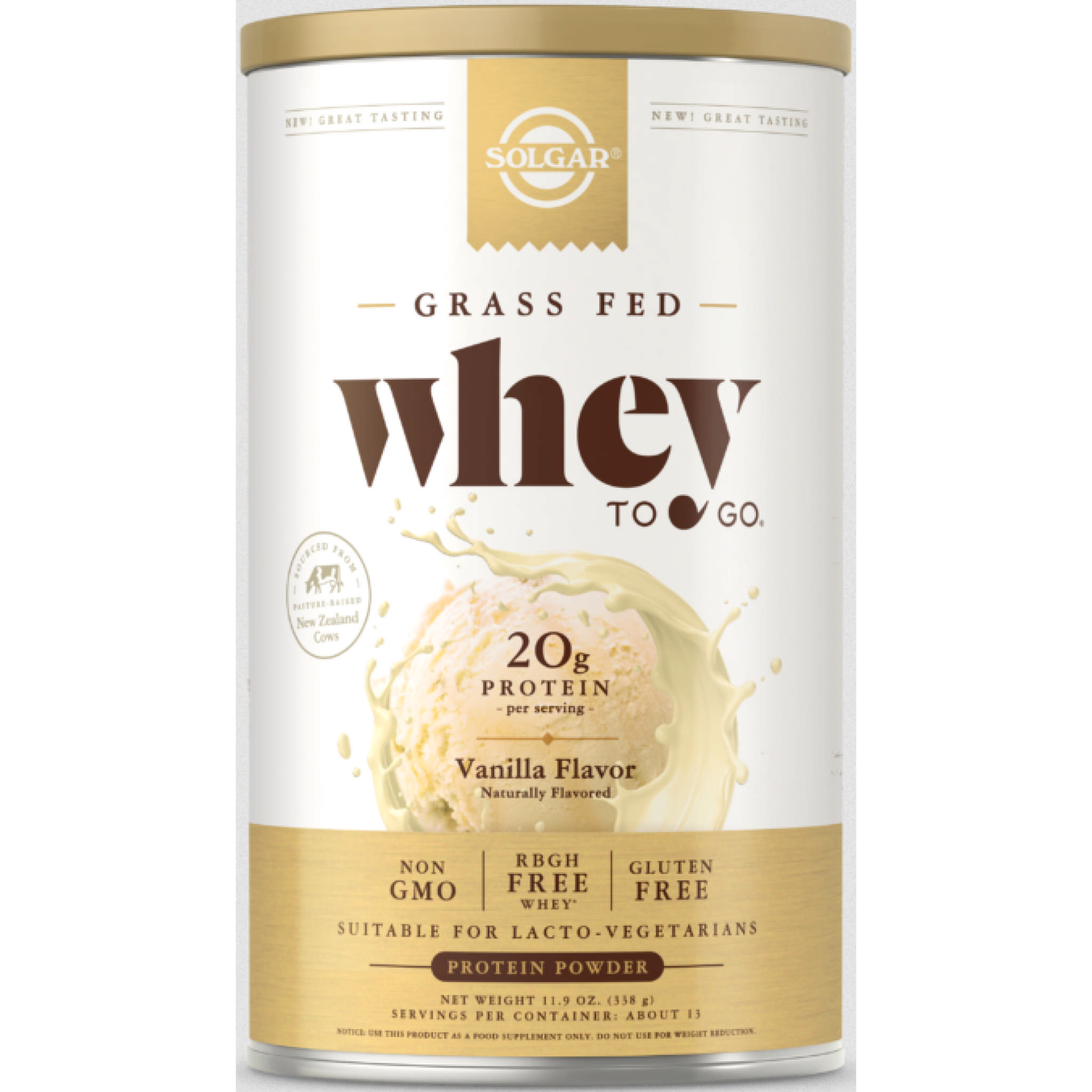 Solgar - Whey To Go Pro Van powder Grs Fed