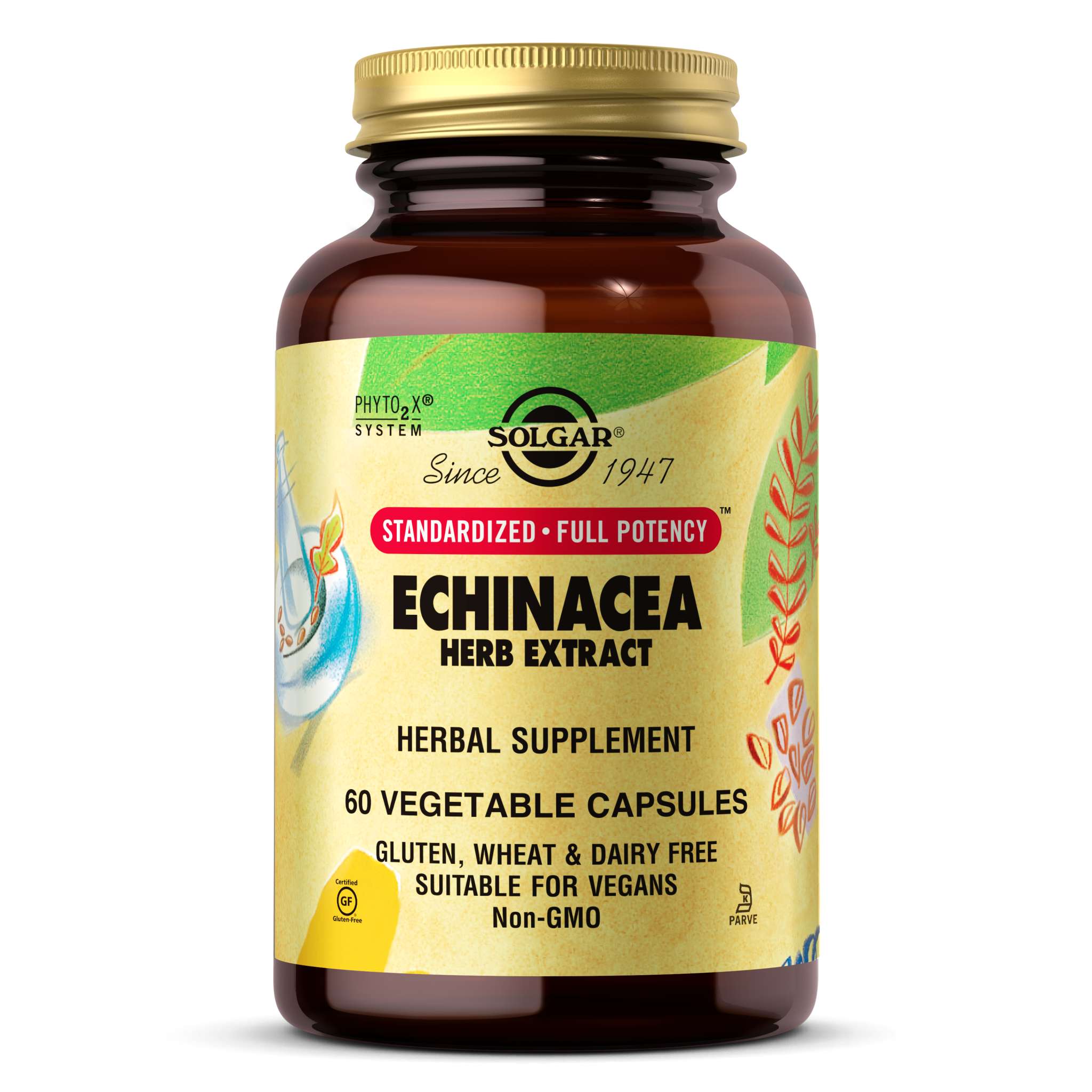 Solgar - Echin Herb Ext 125 mg