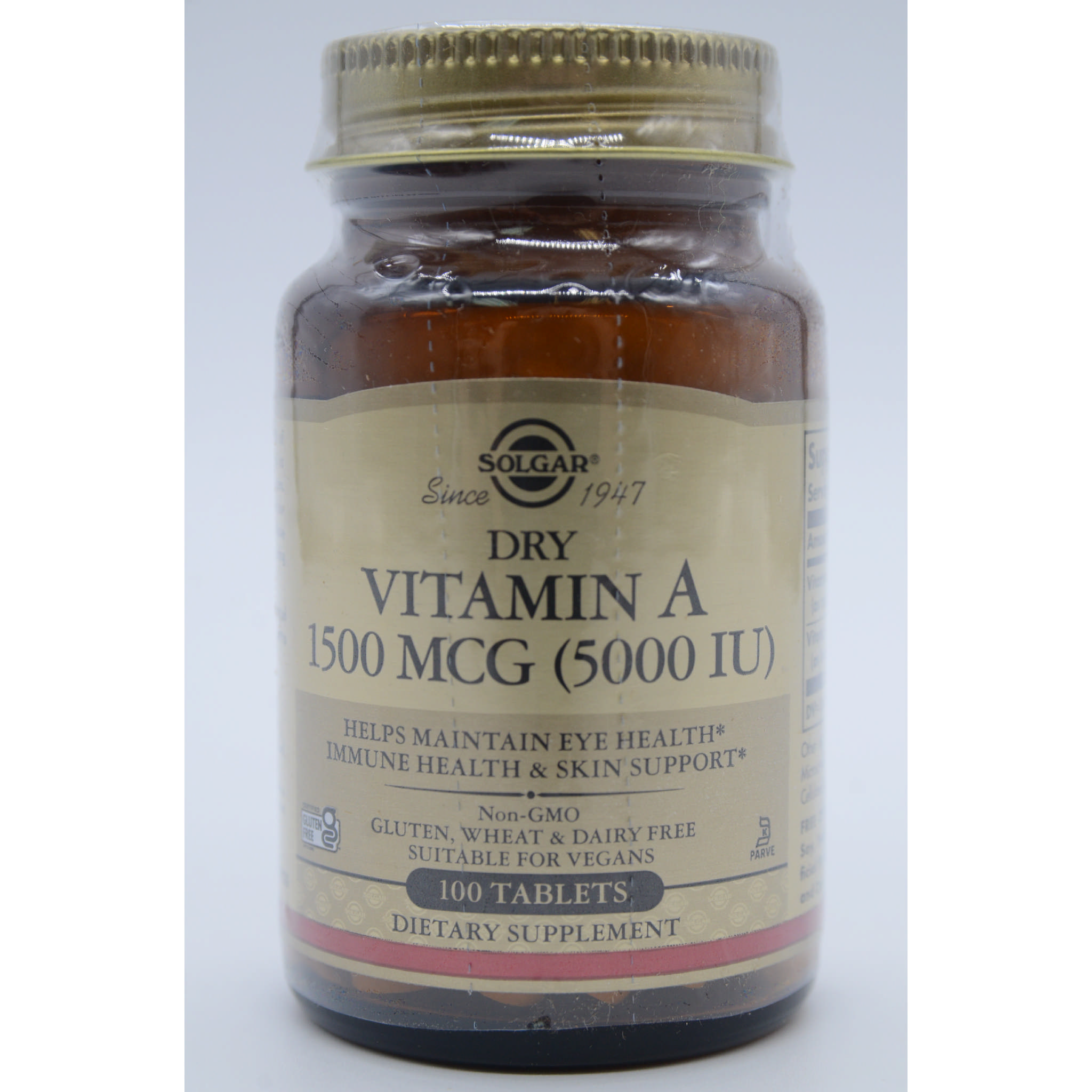 Solgar - A Dry 1500 mcg (5000 iu)
