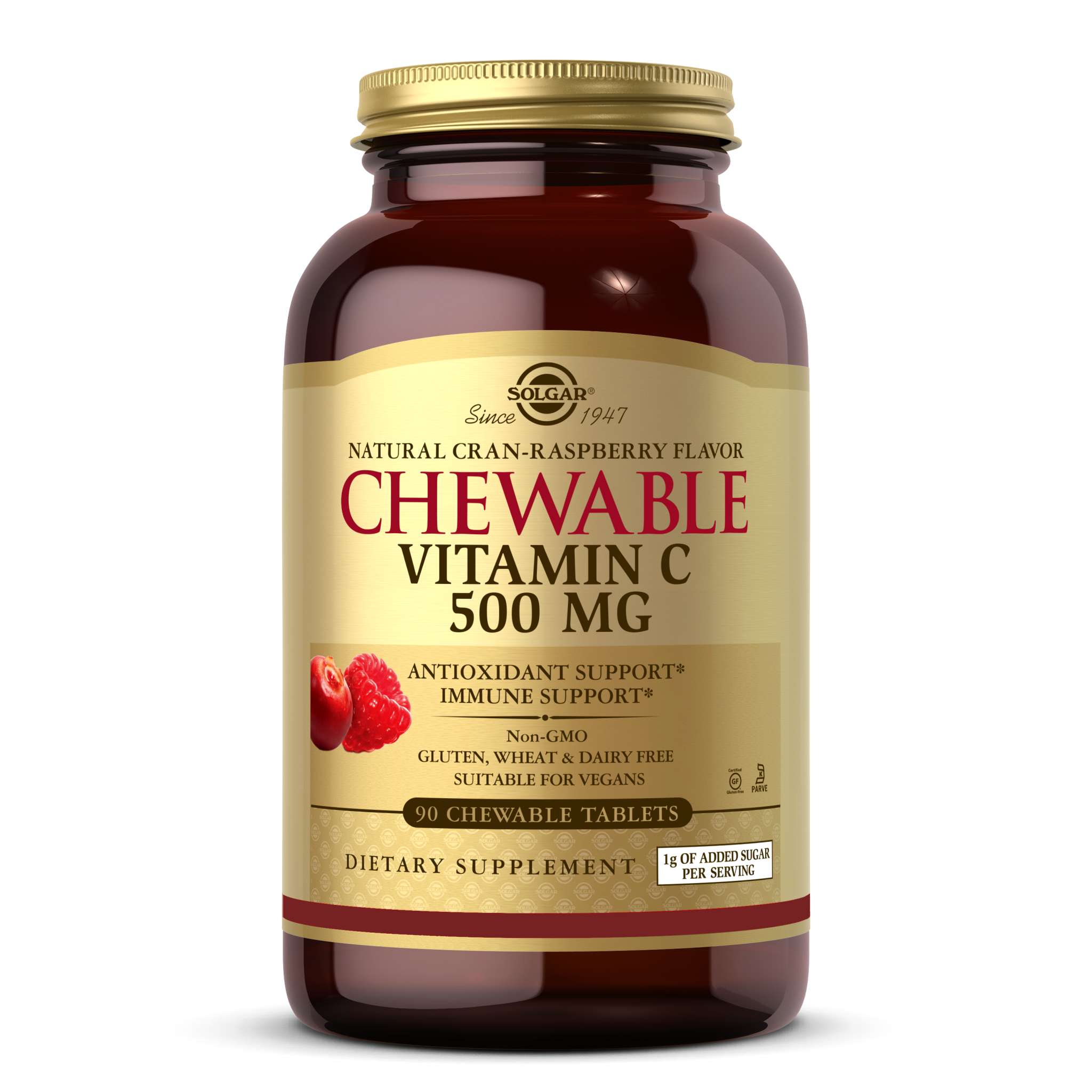 Solgar - C 500 chew Cran Raspberry