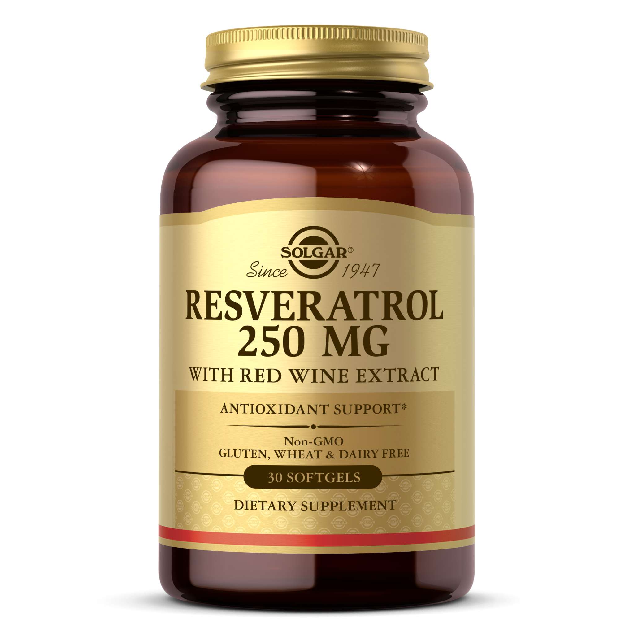 Solgar - Resveratrol 250 mg W/Red Wine